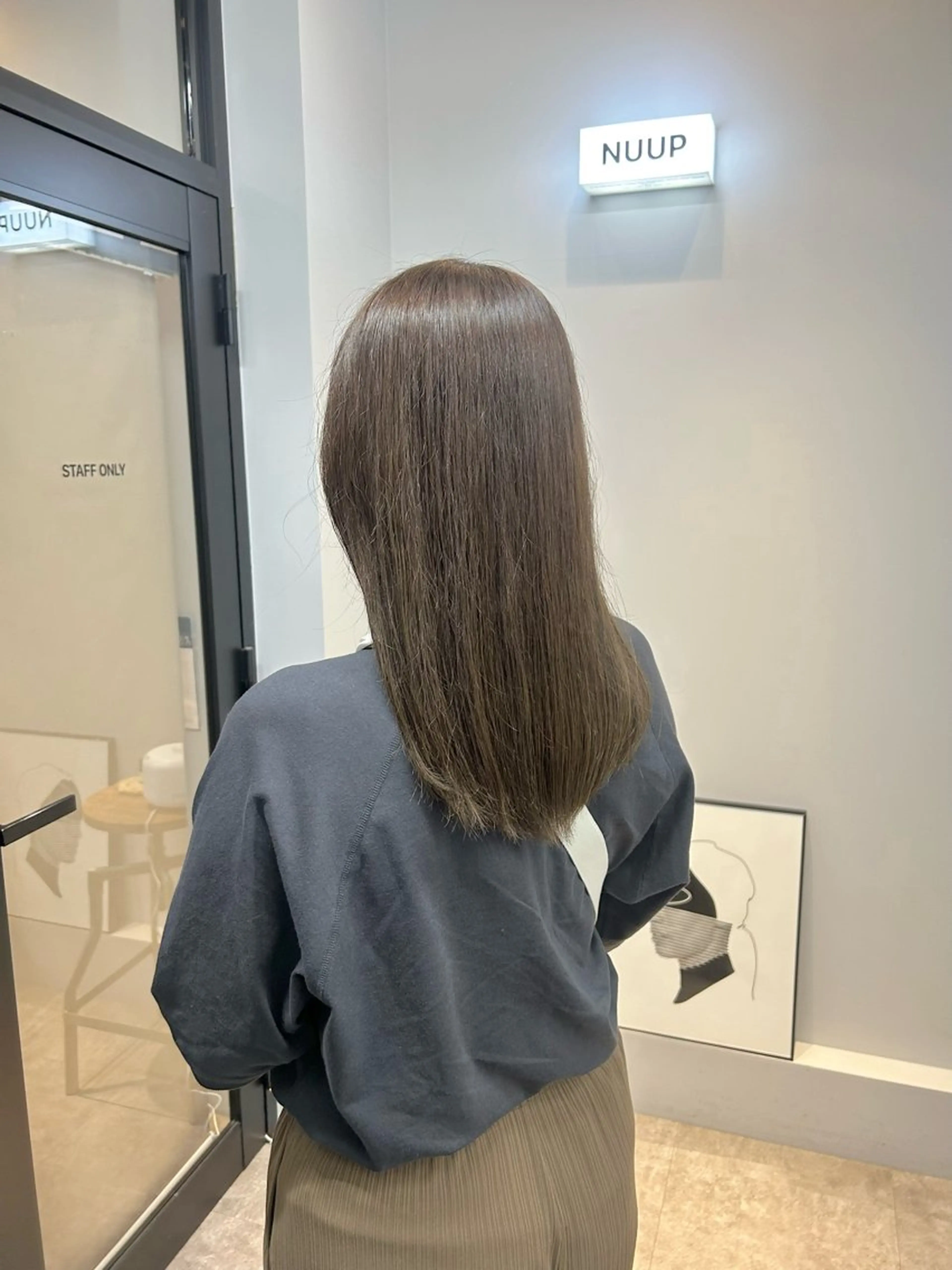 ロング 美髪縮毛矯正/ 髪質改善/岩田一駿のヘアスタイル