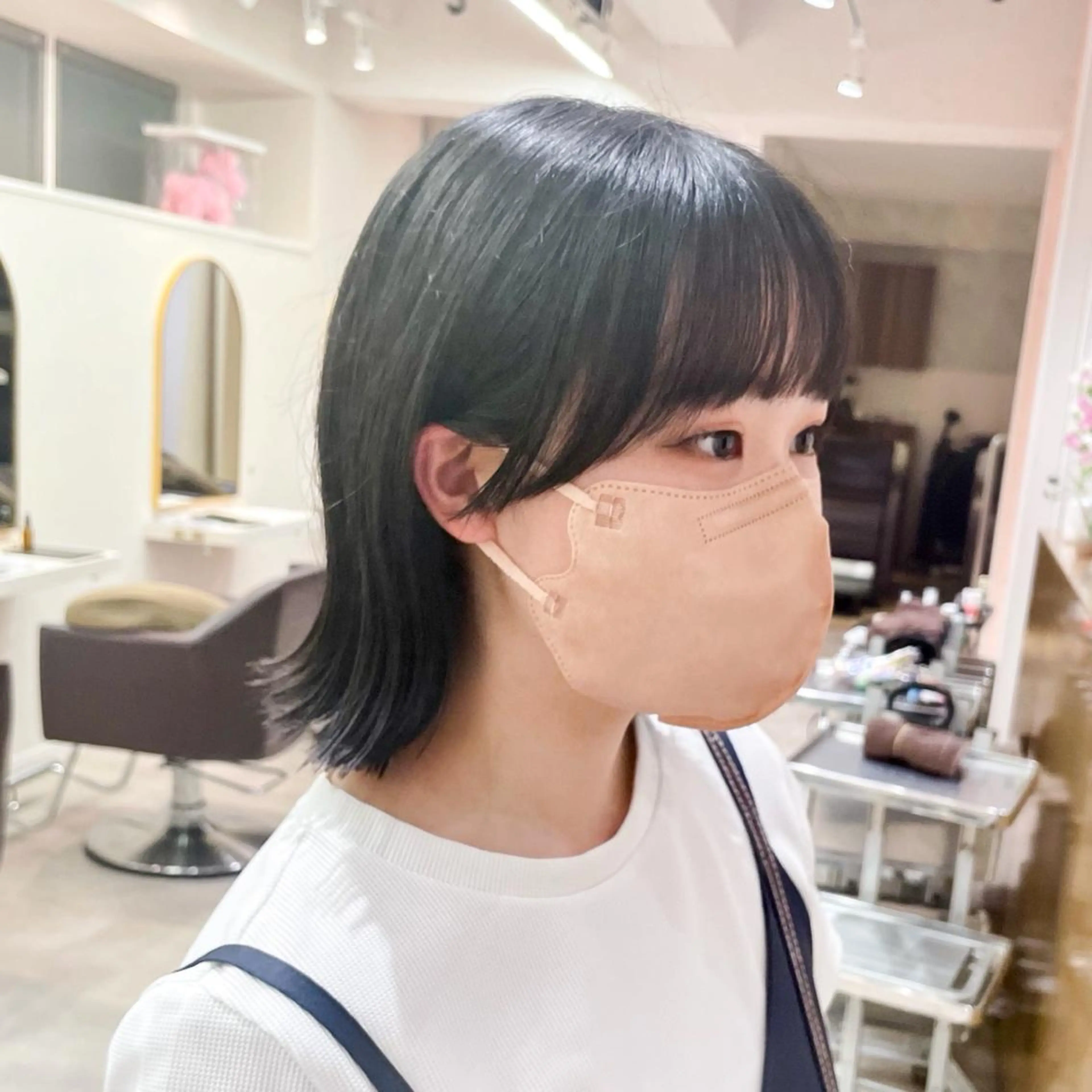 ミディアム 外ハネヘア カット トリートメント ショート/ボブ 🌟齋藤ほのかのヘアスタイル