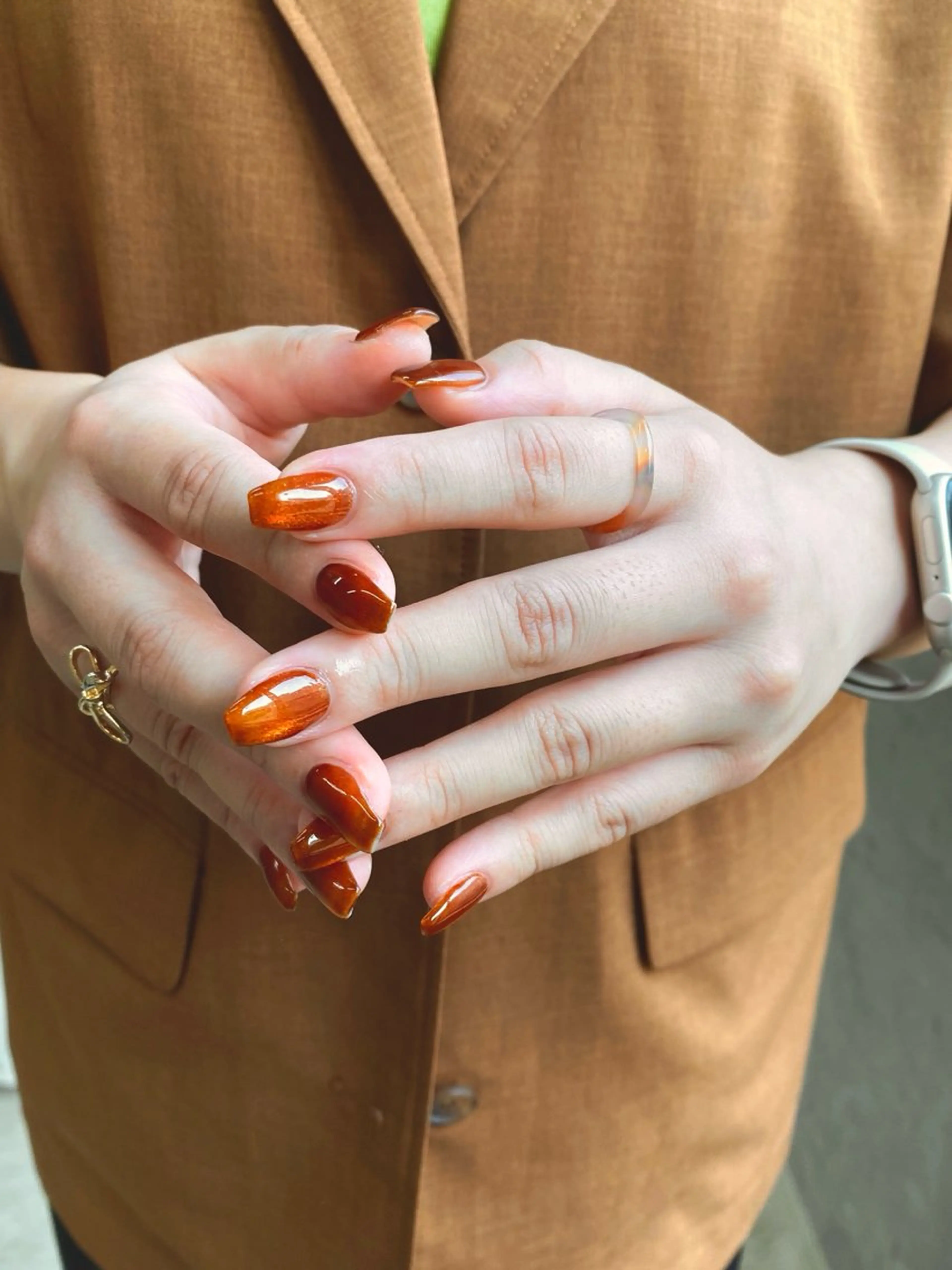 ネイル ハンドネイル nail salon CLEO所属・SAKI👒 パラジェルのネイルデザイン