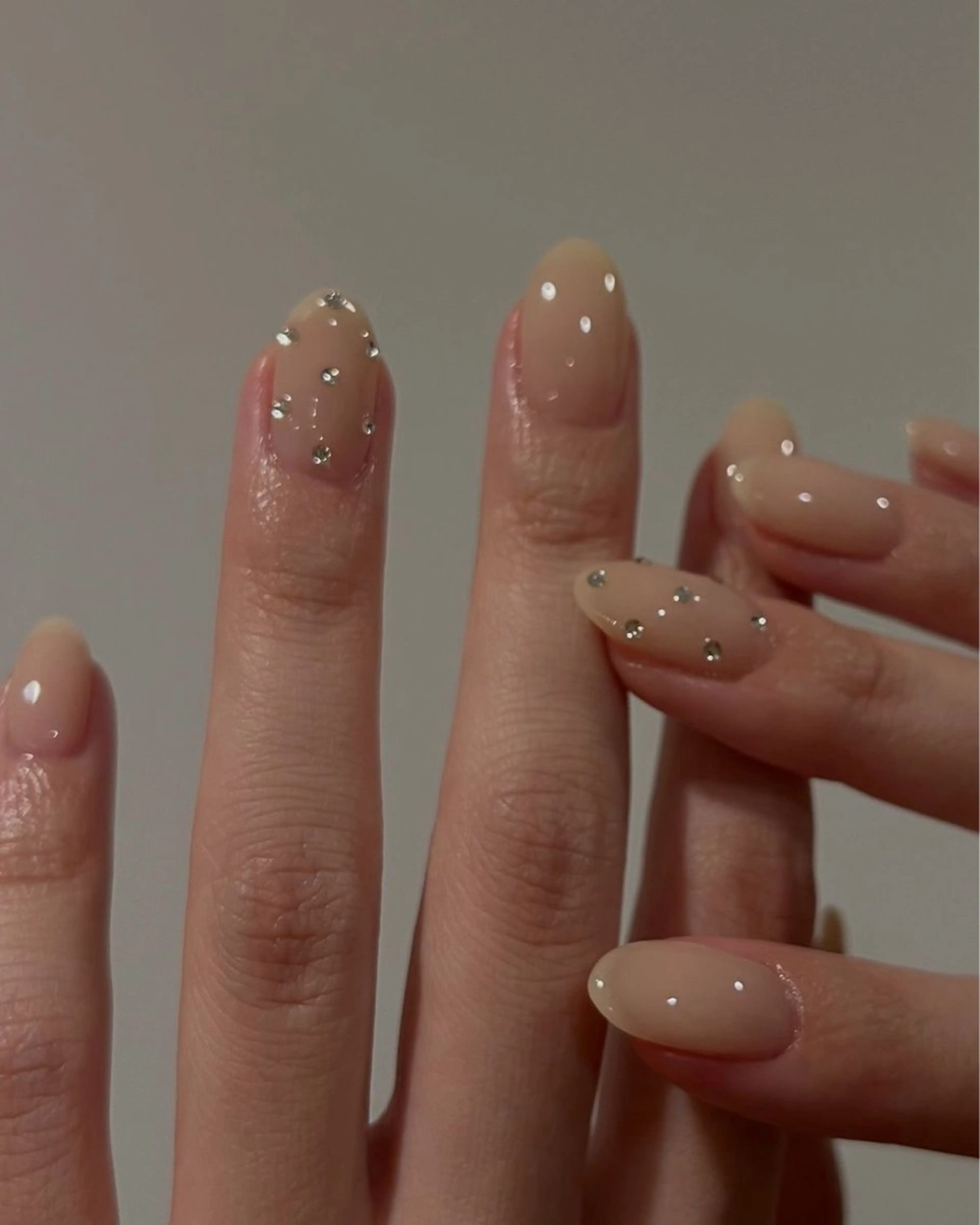 ネイル ジェルネイル ワンカラーネイル シンプルネイル ハンドネイル モリ アユミのネイルデザイン