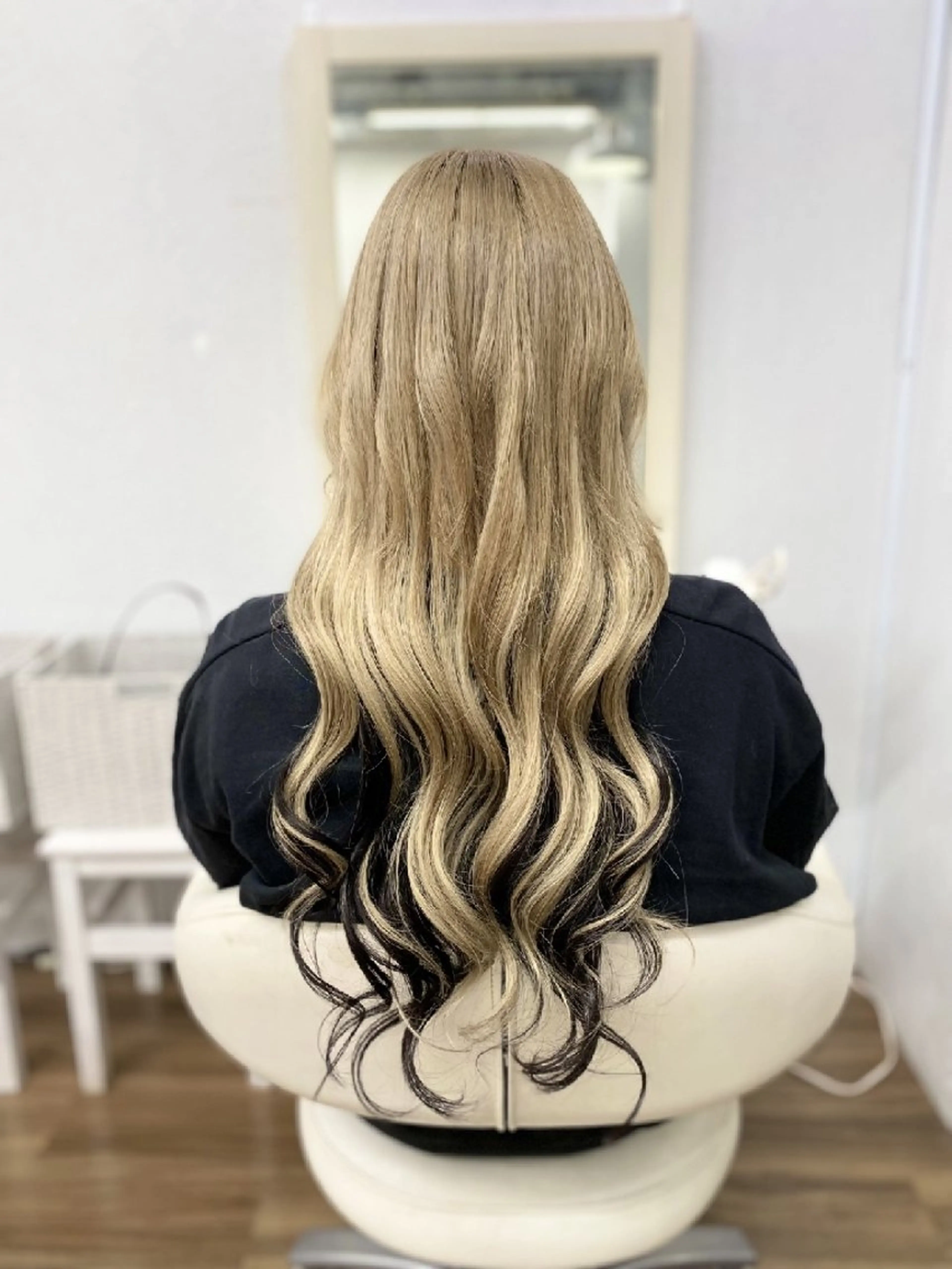 カラー ショート シールエクステ ボブ エクステ エクステ GLOSS❤︎ Harunaのヘアスタイル