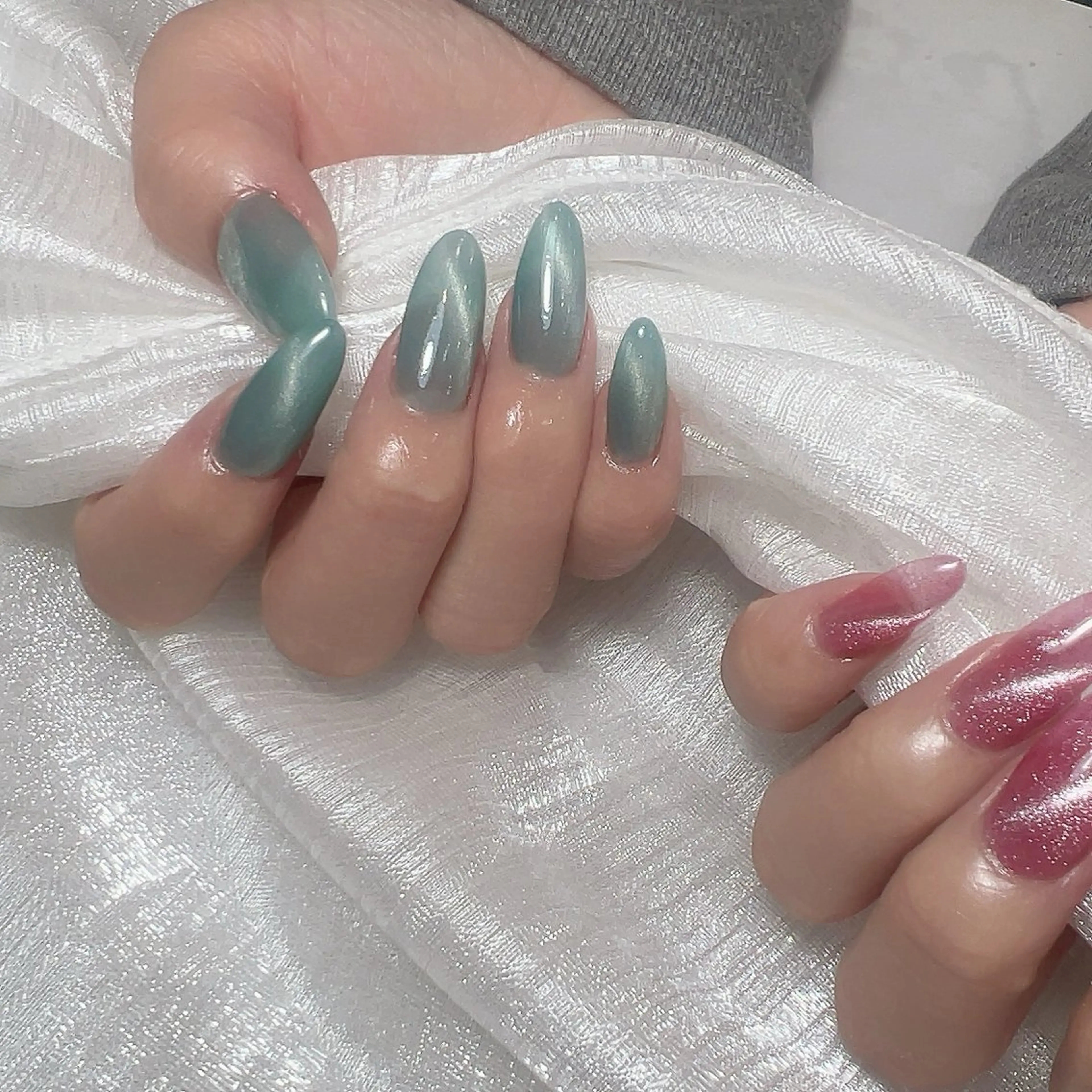 ネイル アートネイル フラッシュネイル フットネイル フレンチネイル ジェルネイル ハンドネイル You&Me Reonaのネイルデザイン