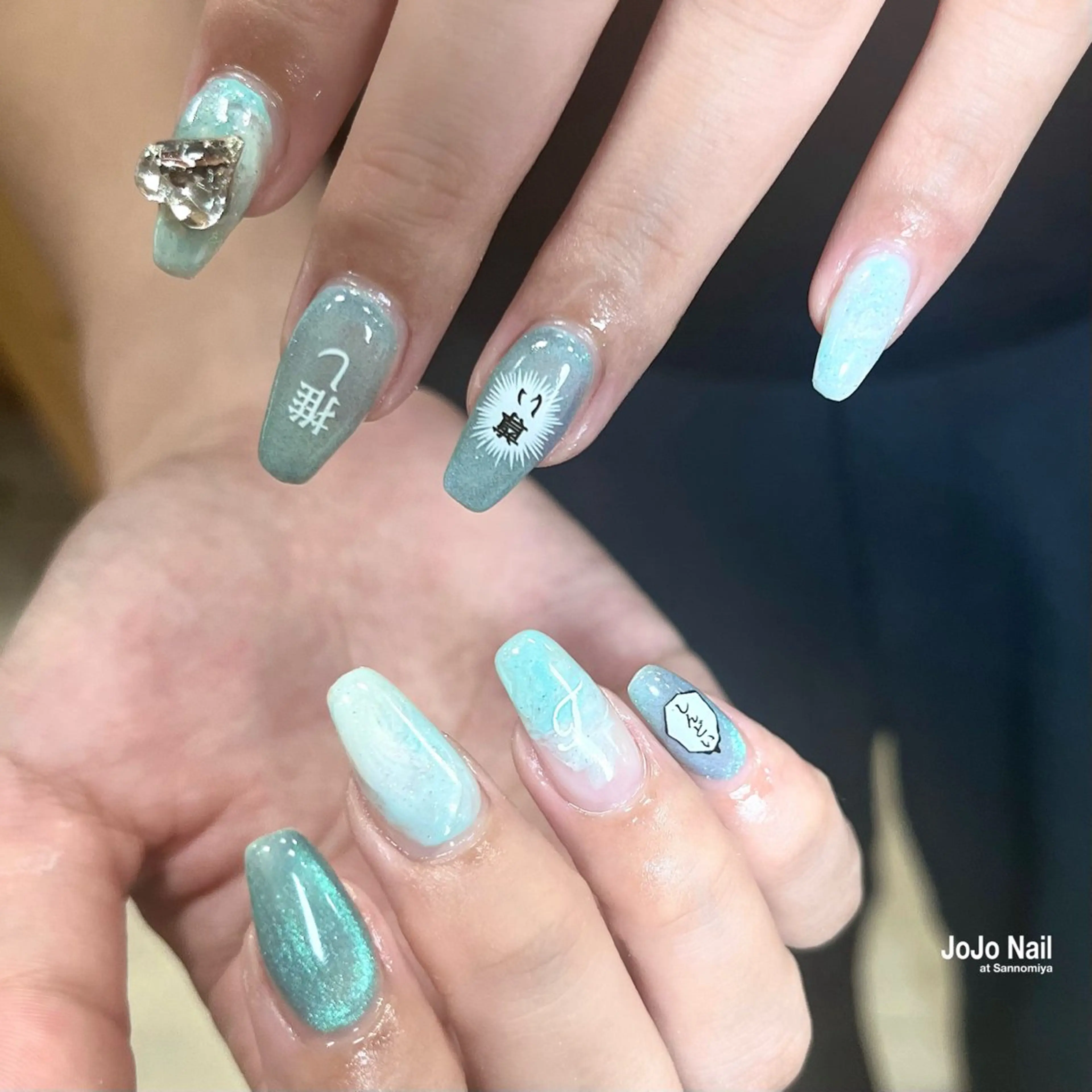 推し概念ネイル90min（オフ込み）の写真