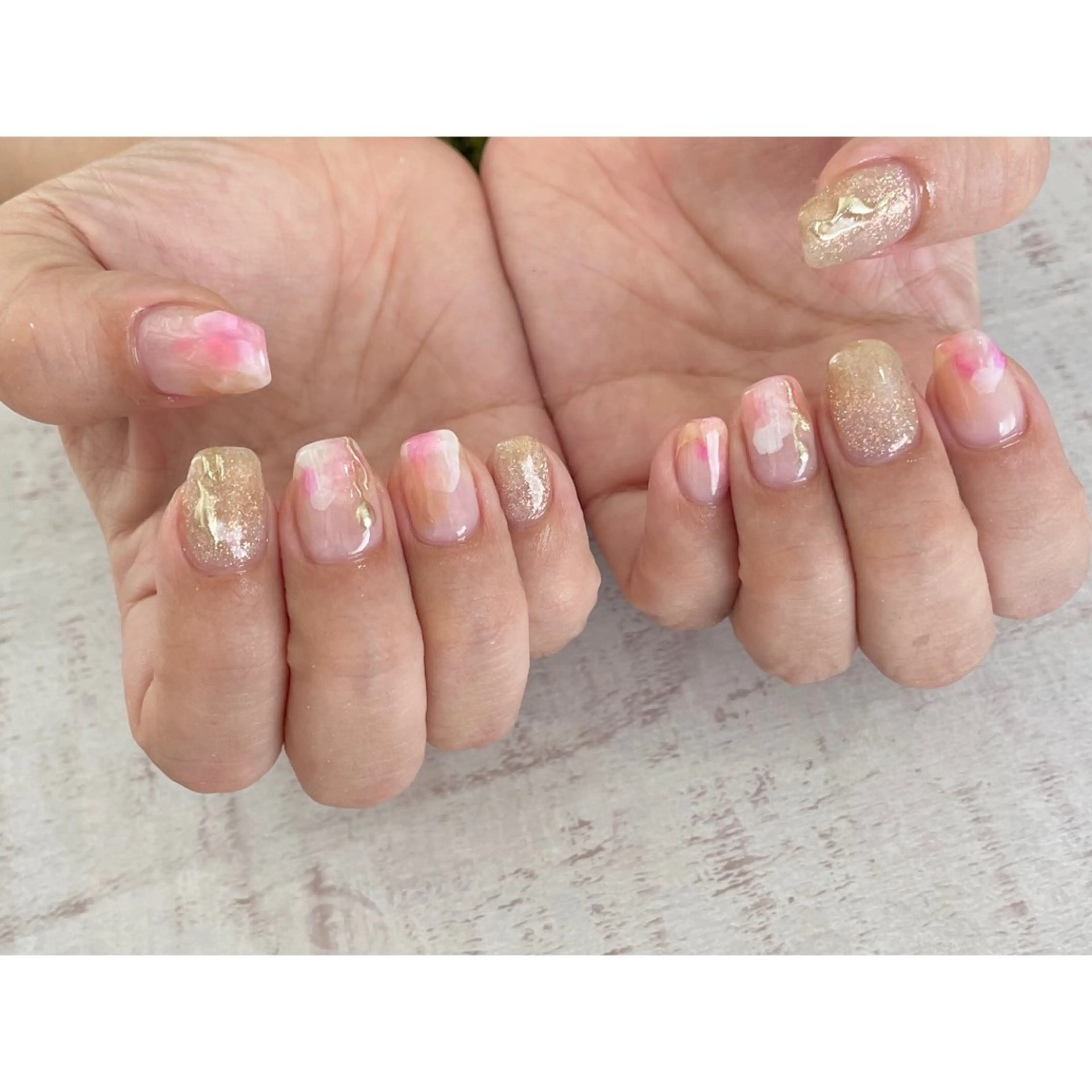 ネイル 𖡼 yumenoのネイルデザイン