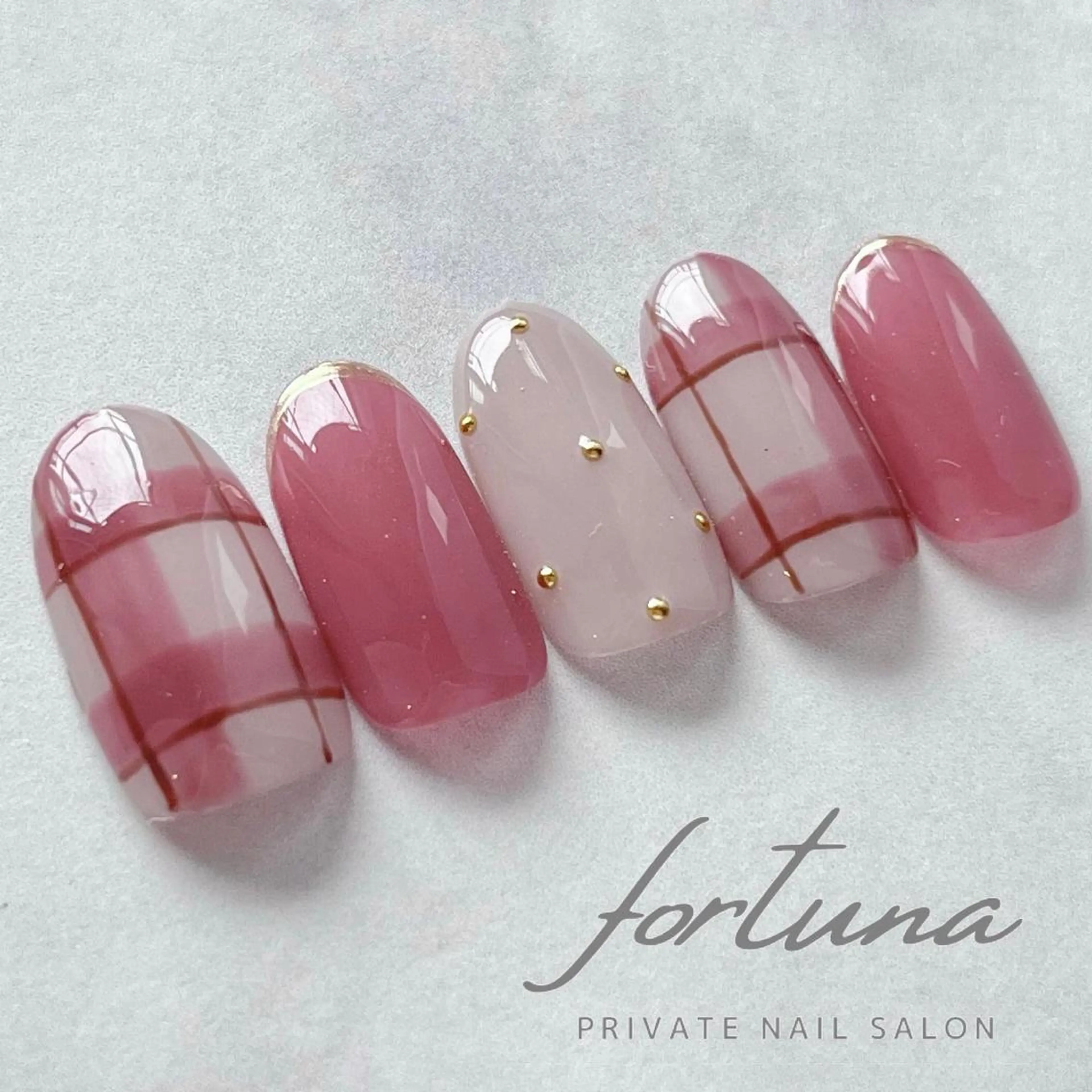 ネイル 冬ネイル ハンドネイル fortuna 武藤裕美のネイルデザイン