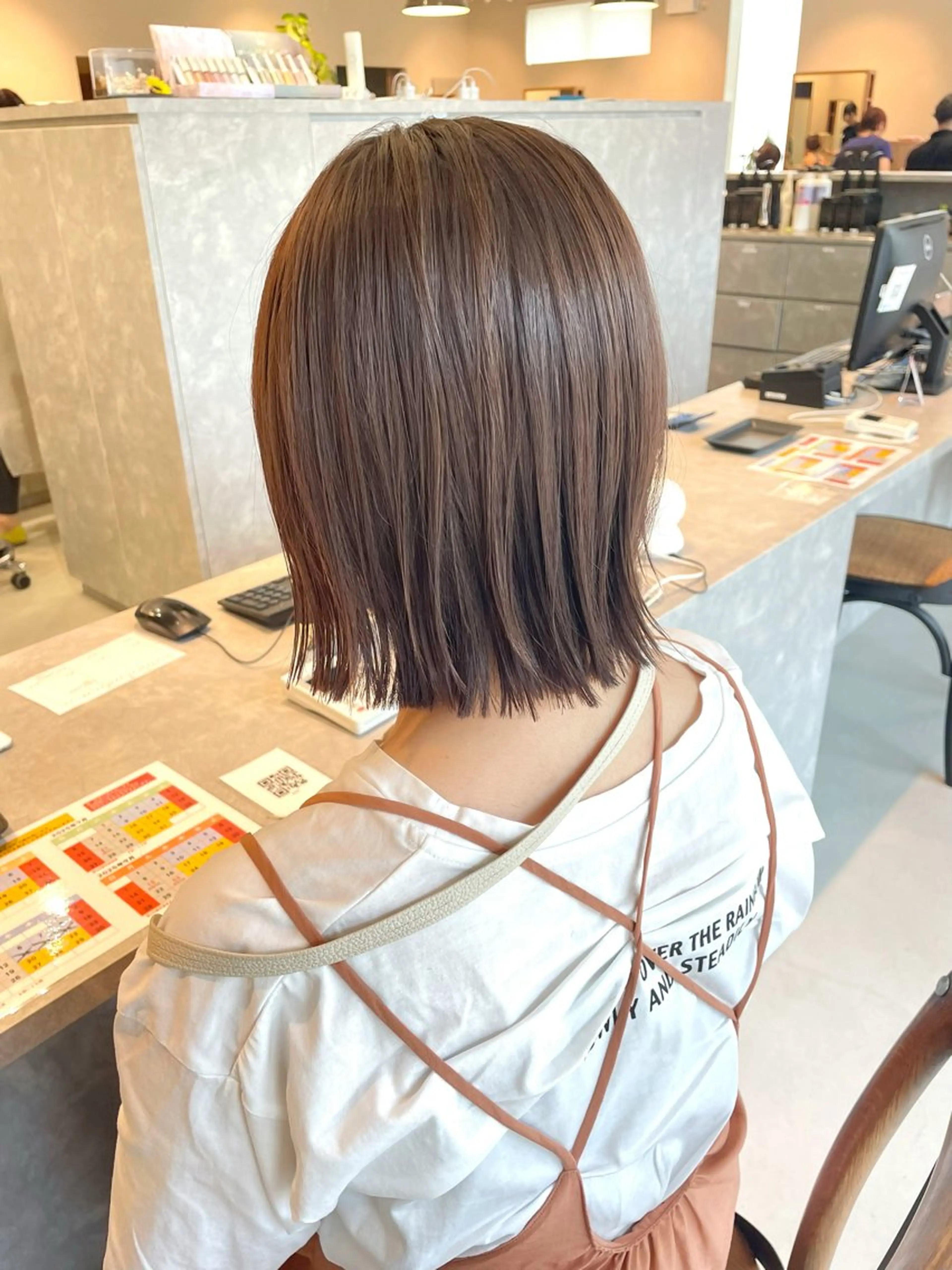 似合わせカットの写真