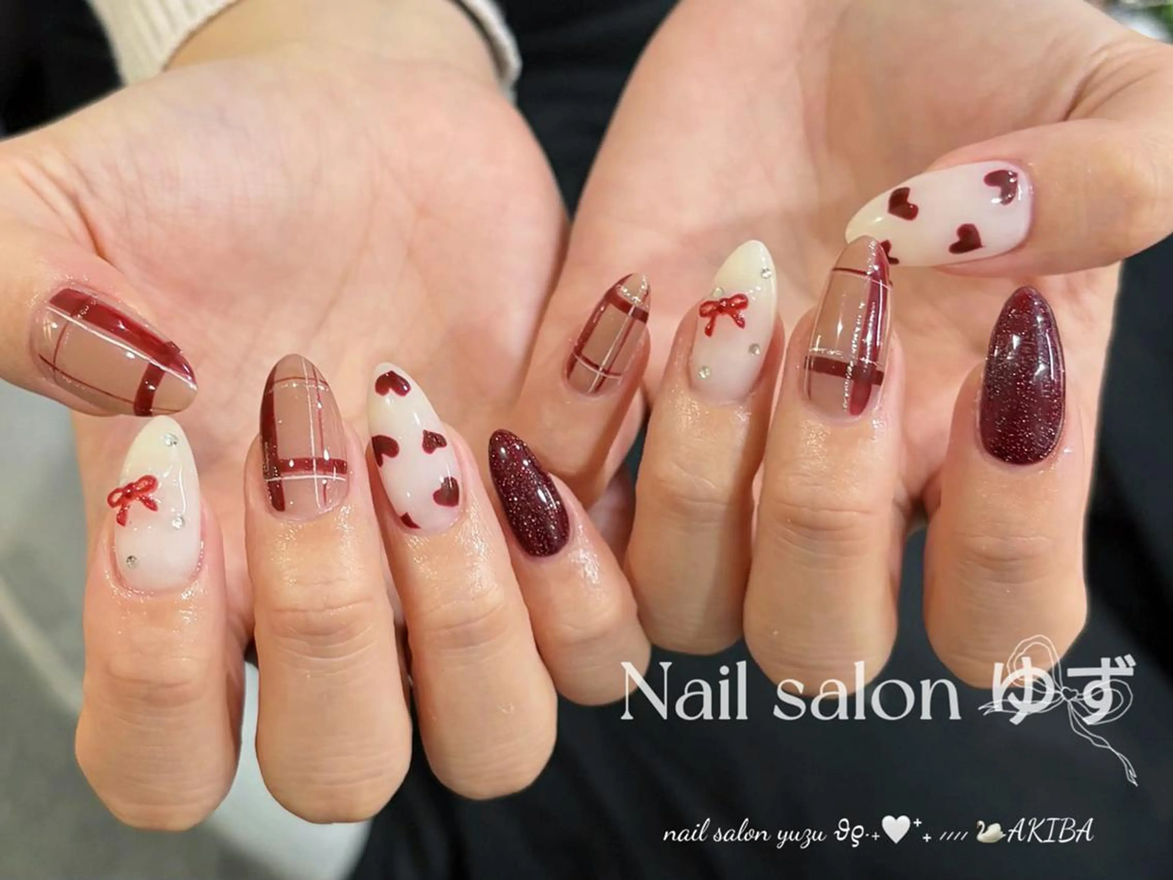 ネイル ハンドネイル MAKI💚💚💚 秋葉原.のネイルデザイン