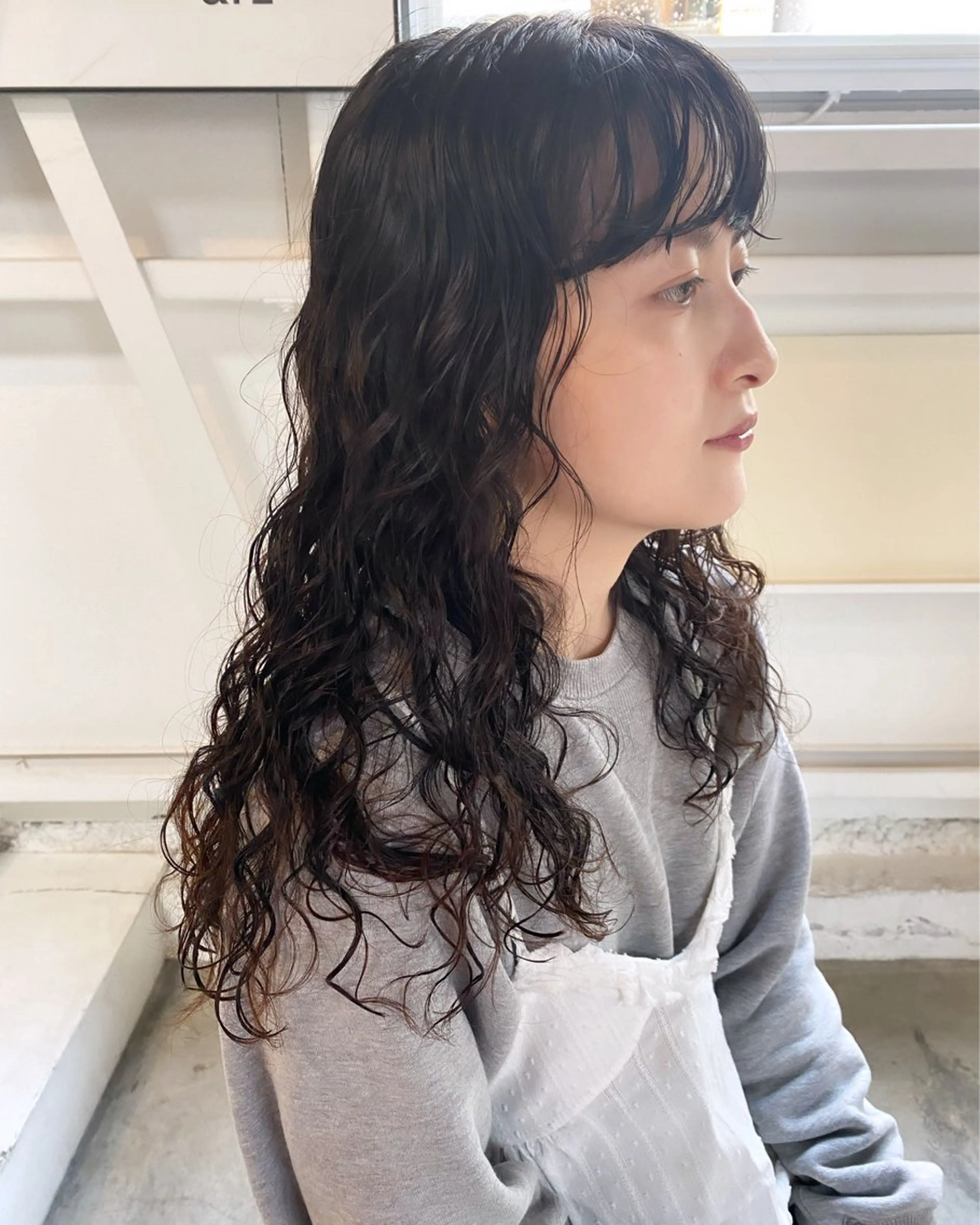 ロング パーマ &72『アンドナナジュウニ』所属・&72 takiのヘアスタイル