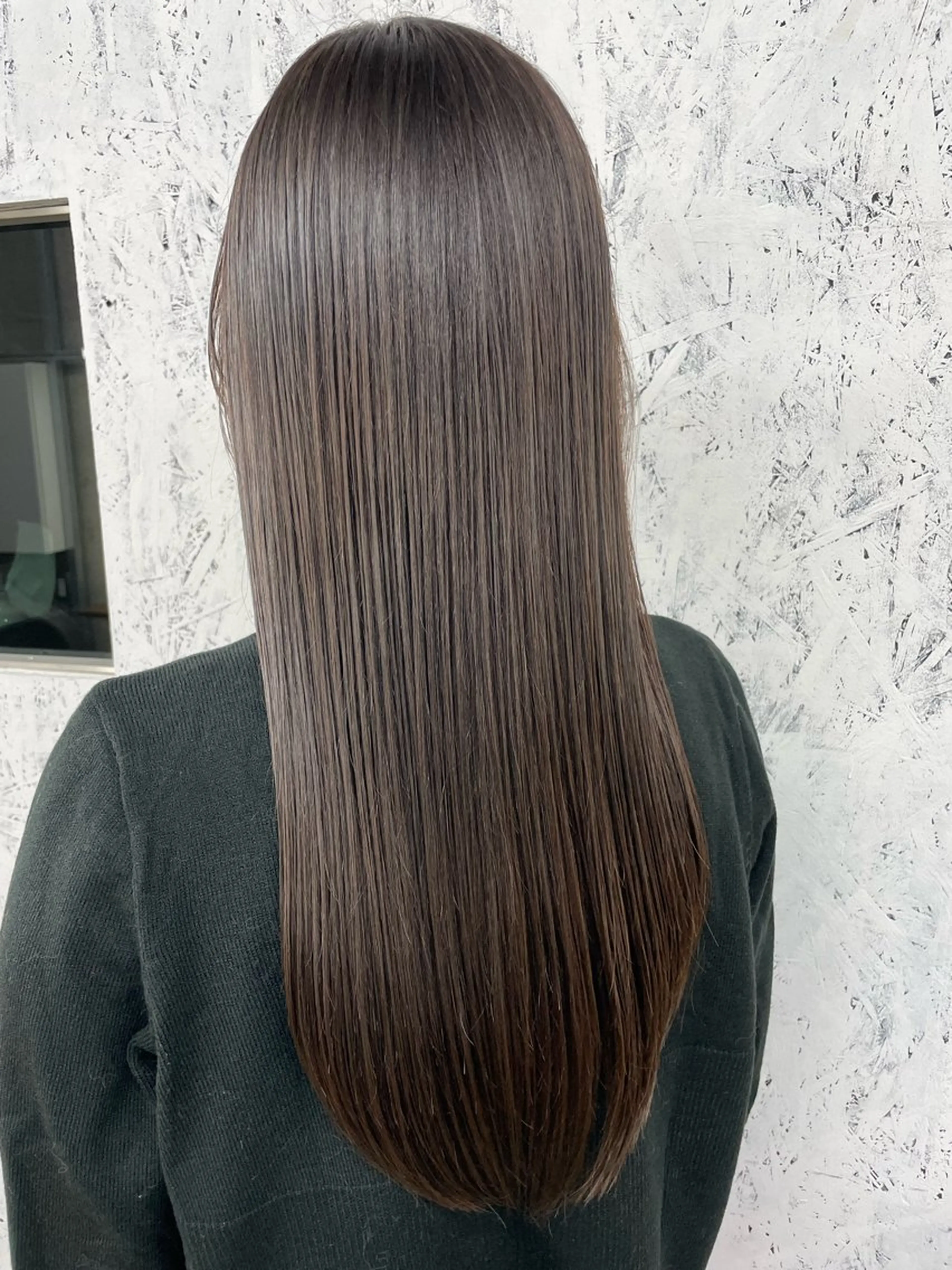 セミロング 髪質改善 トリートメント 酸性ストレート ショート/レイヤー/ ツヤ髪/なかちゃんのヘアスタイル