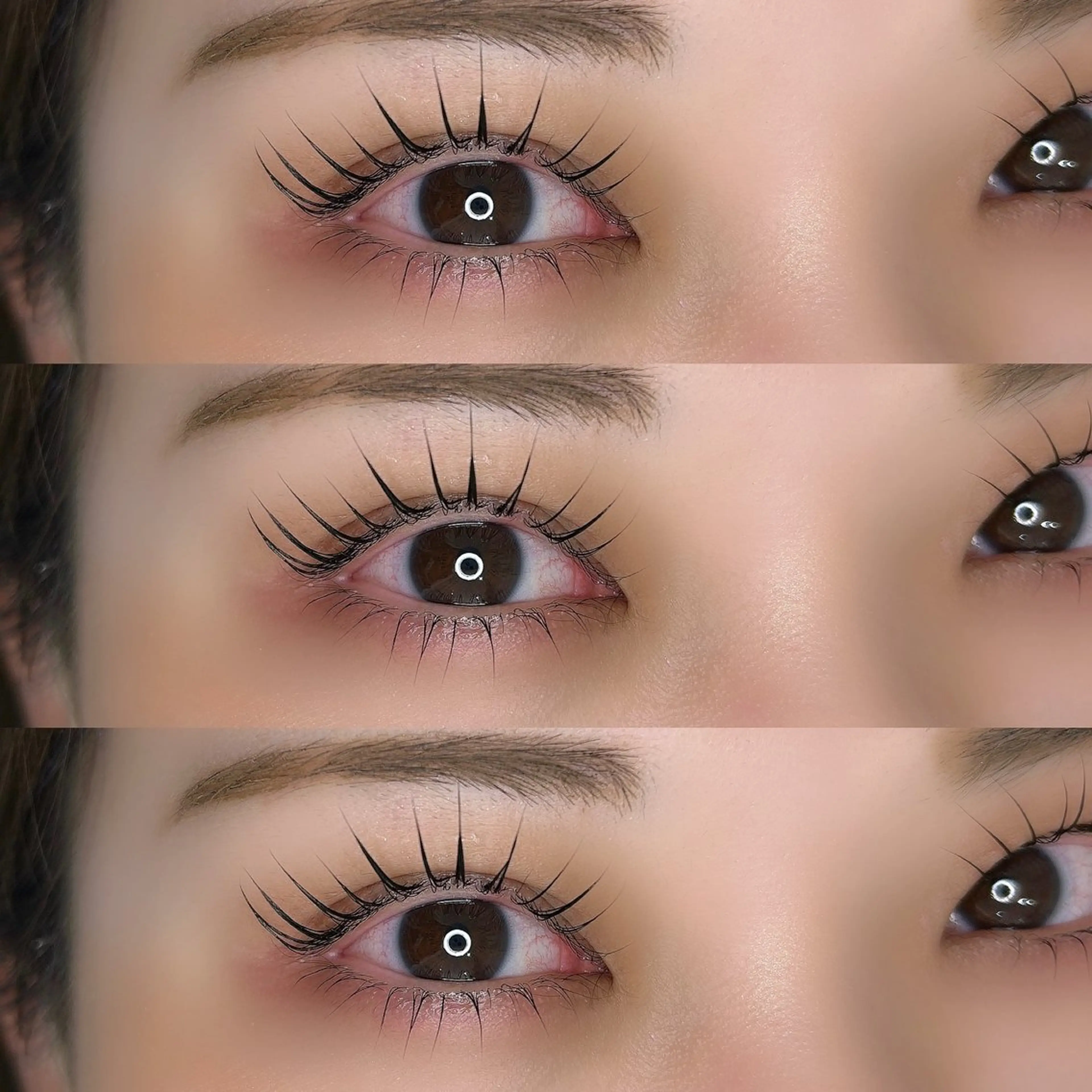 マツエク・マツパ パリジェンヌラッシュリフト マツパ Akari🖤 韓国アイドルまつぱのマツエク・マツパデザイン