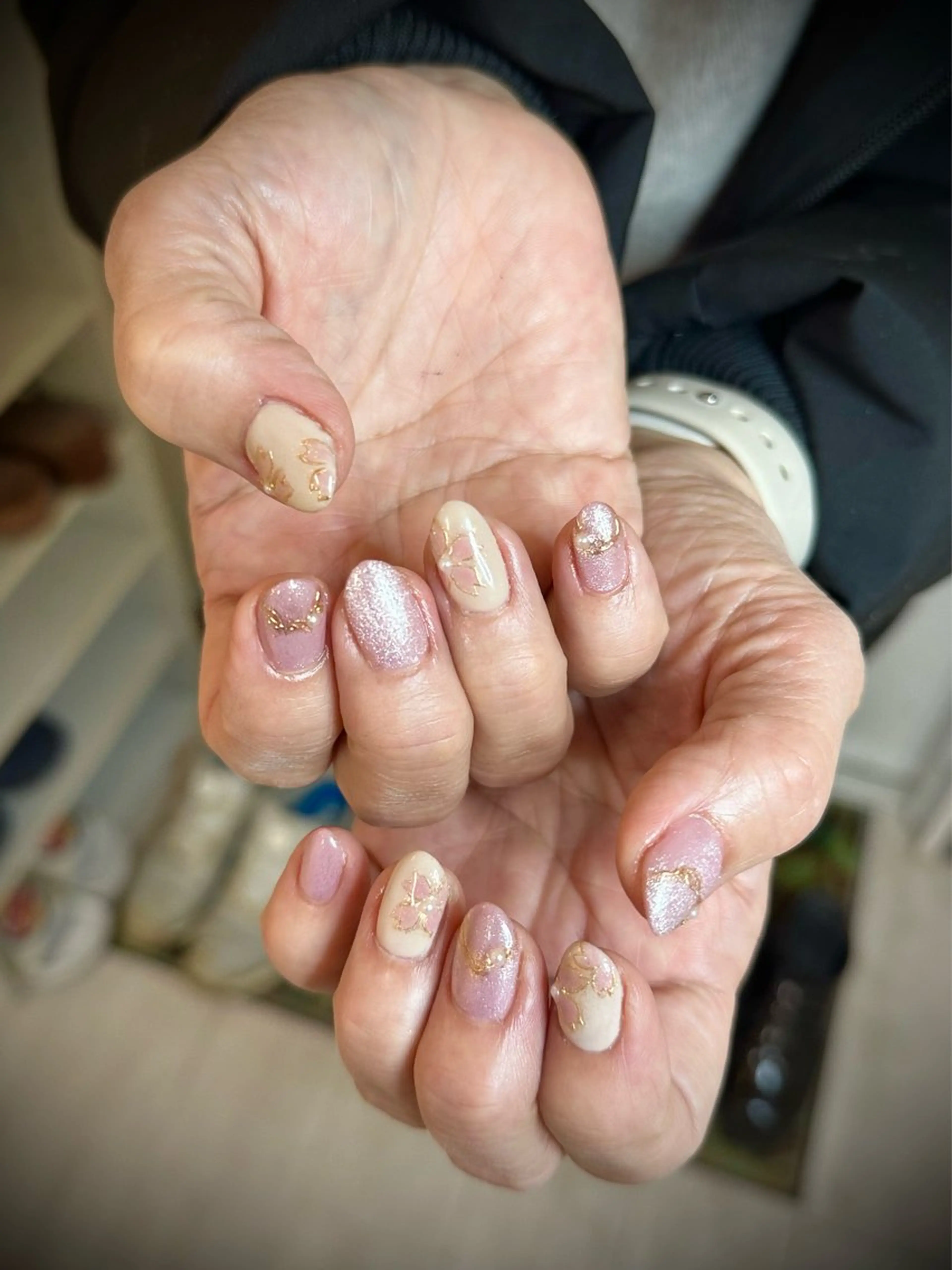 ネイル ハンドネイル 熊川 理子のネイルデザイン