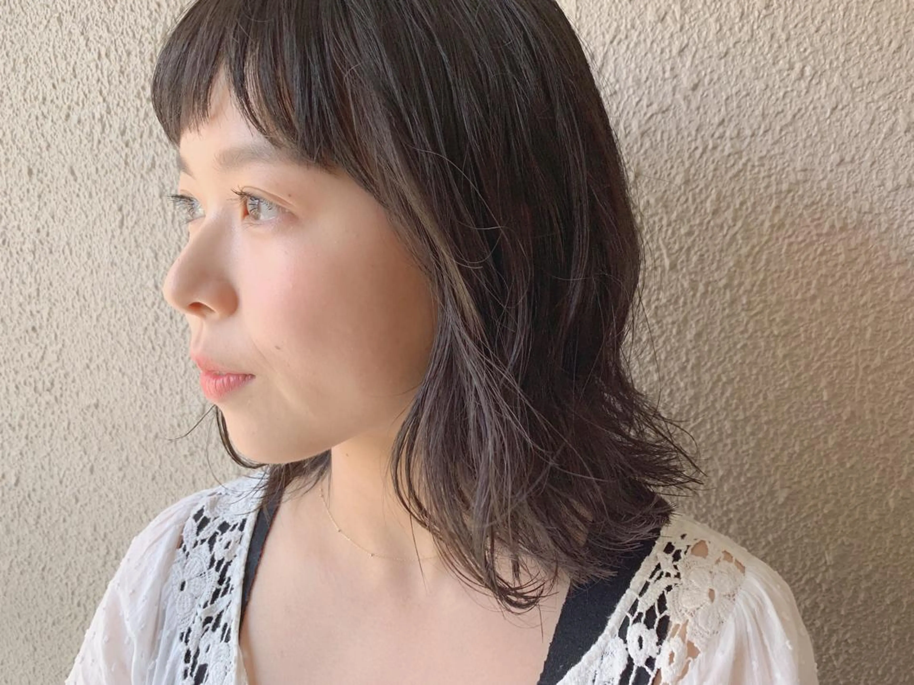 ミディアム パーマ ミディアムパーマ ニュアンスパーマ サダハルカ ｜chouetteのヘアスタイル