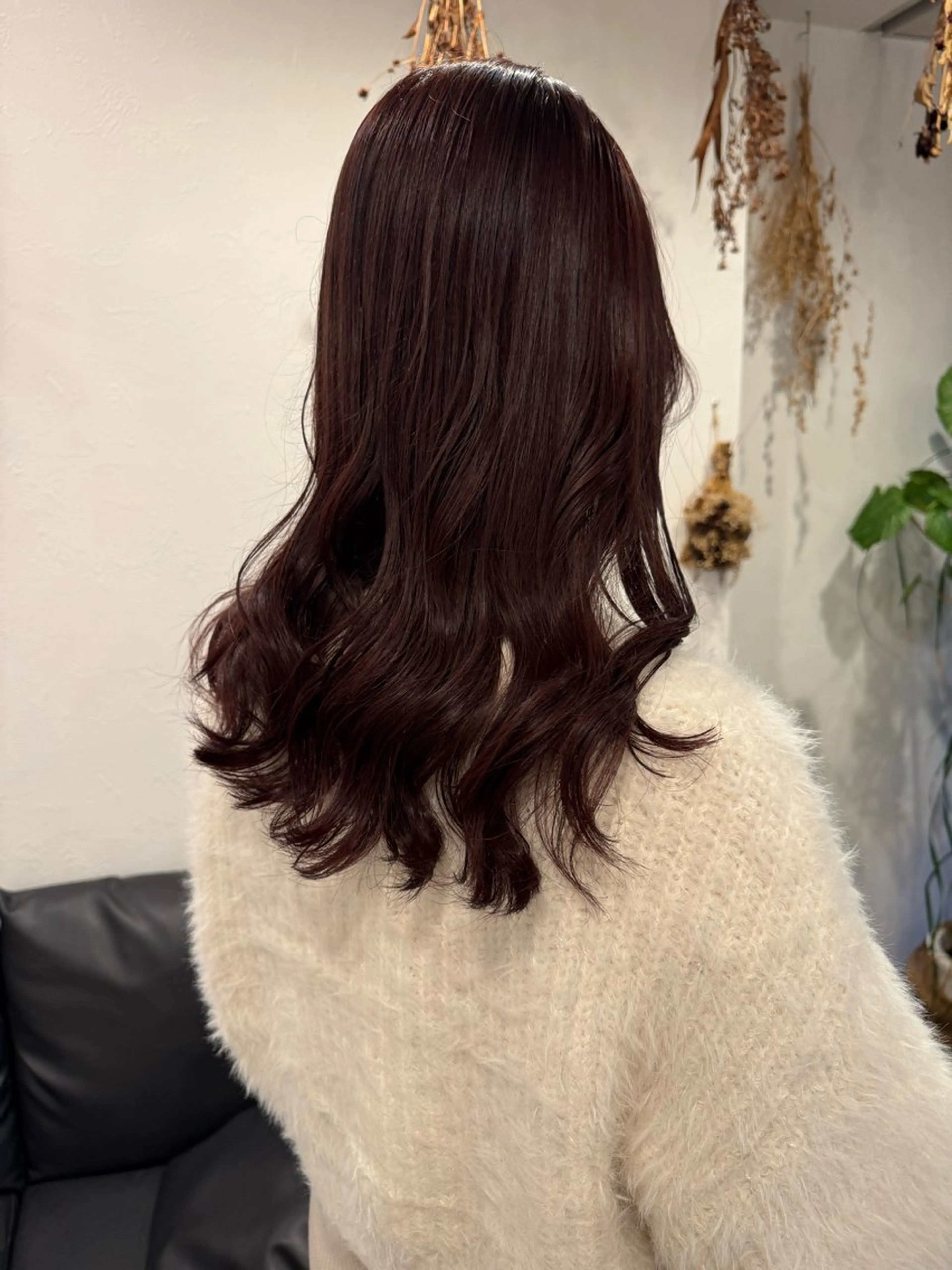 セミロング カラー レッドカラー ヘアカラー トリートメント m ā l o.🌷 サカモトマイコのヘアスタイル