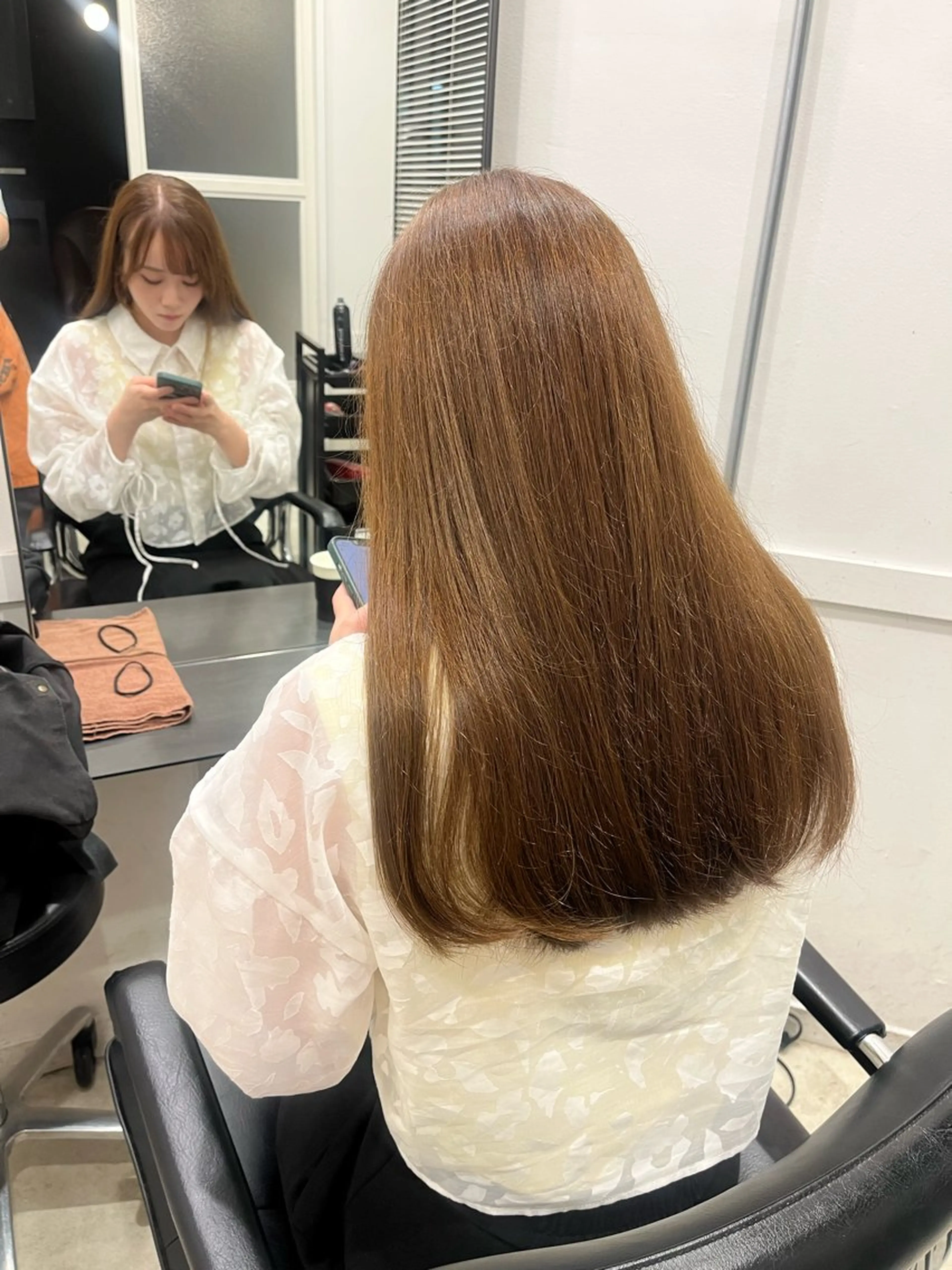 ミディアム カラー Go   Today シェアサロン　横浜店所属・【ただの天才 🎨】のヘアスタイル