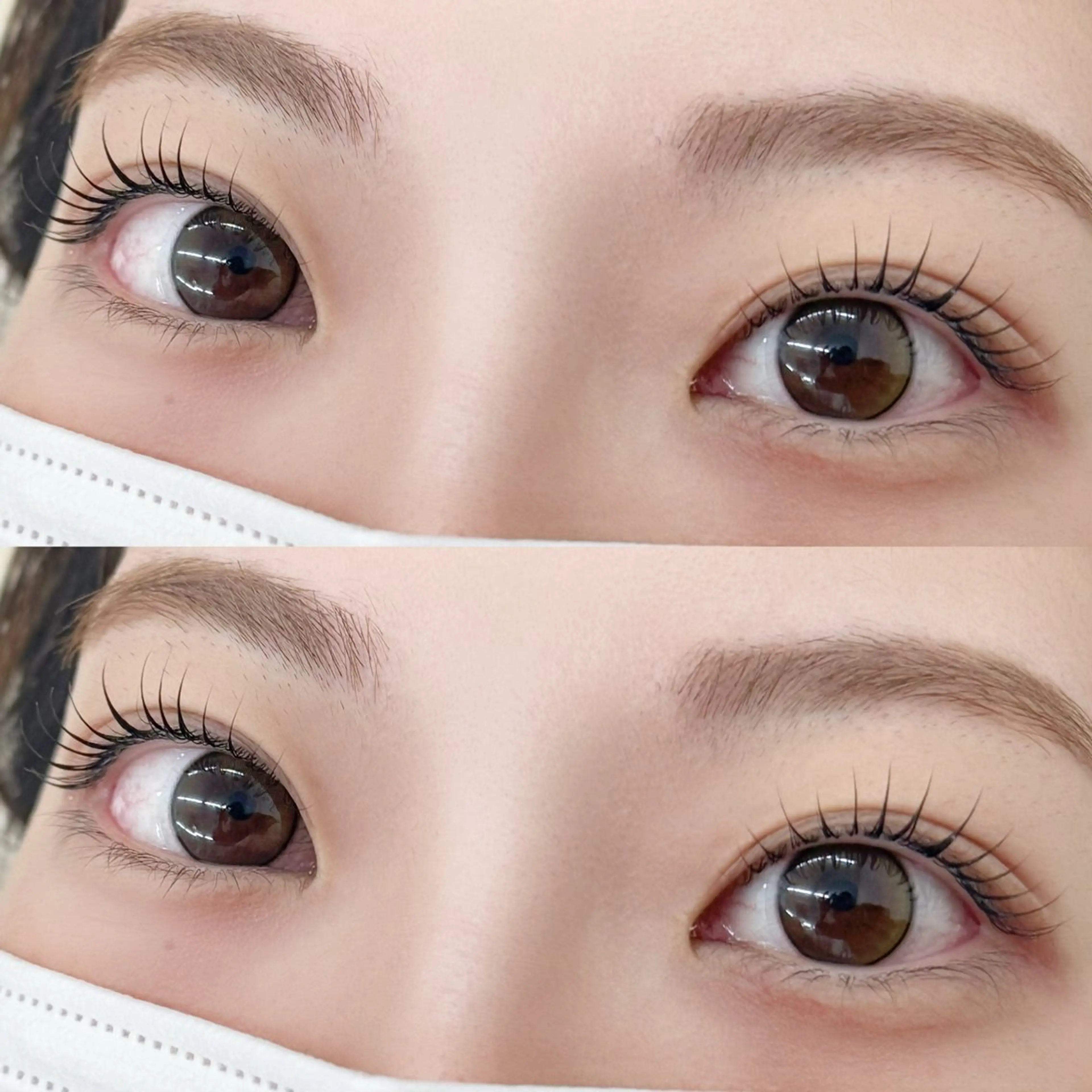 マツエク・マツパ 一重×まつ毛パーマ マツパ CLUTCH江坂 こんどうのマツエク・マツパデザイン