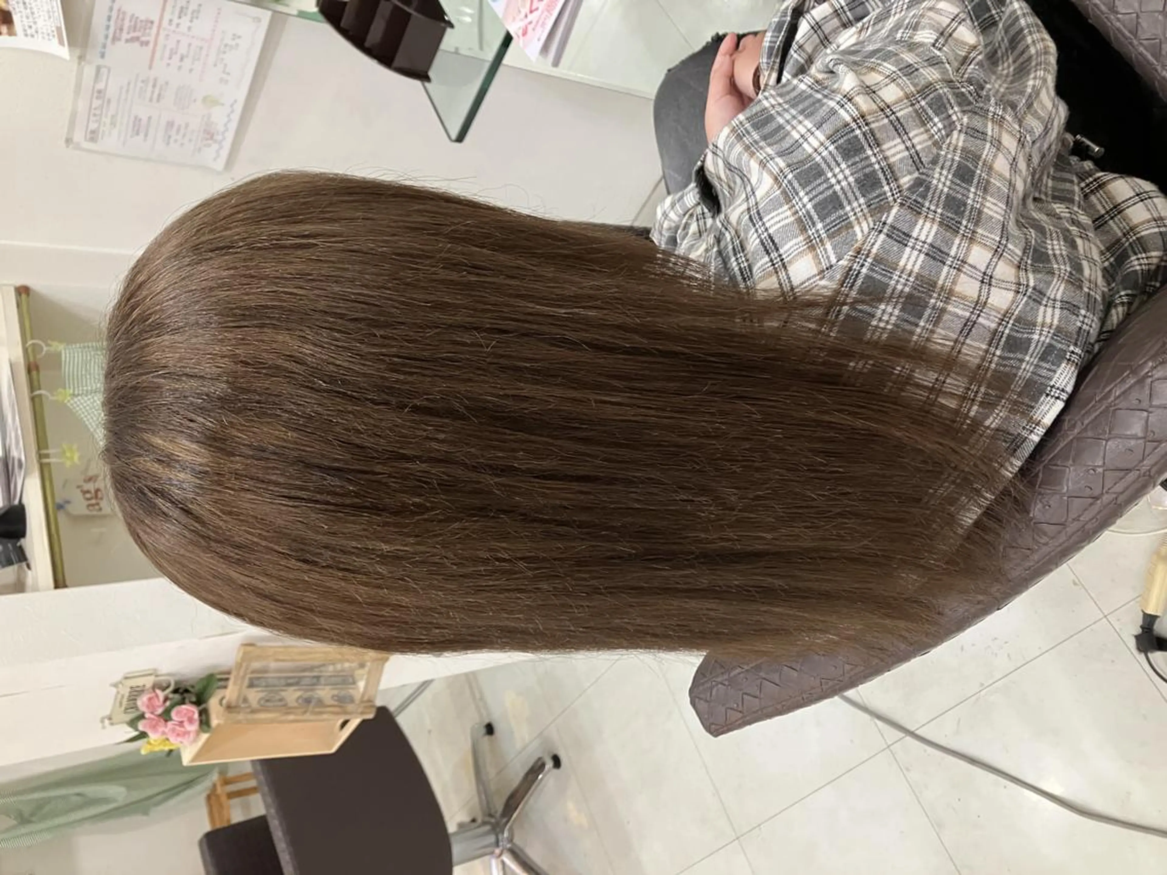 ミディアム ヘアカラー 🌸美髪の魔法＊ リラジュネス🌸のヘアスタイル