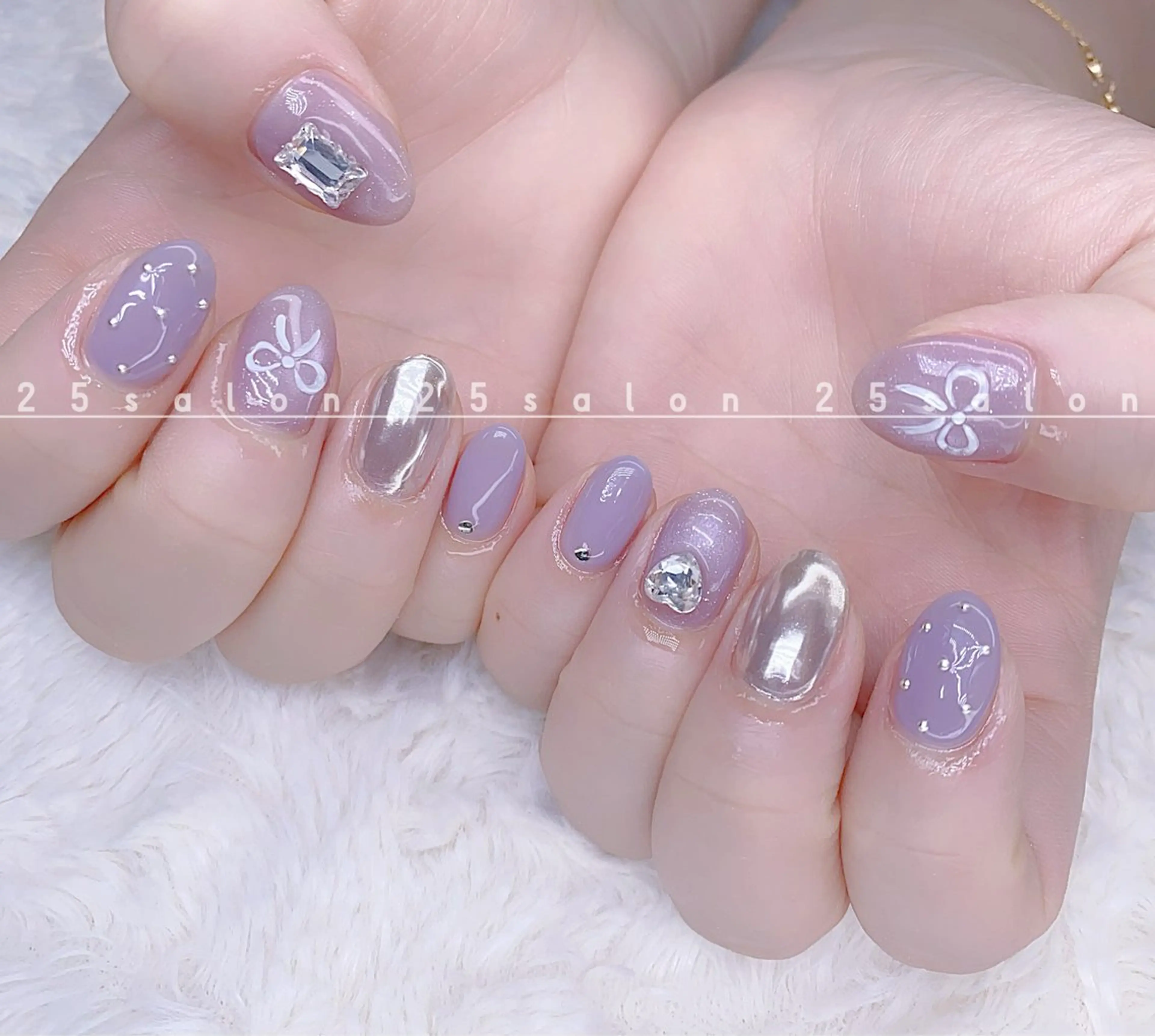 ネイル ジェルネイル 韓国ネイル ニュアンスネイル パラジェル ワンホンネイル 2 5のマツエク・マツパデザイン