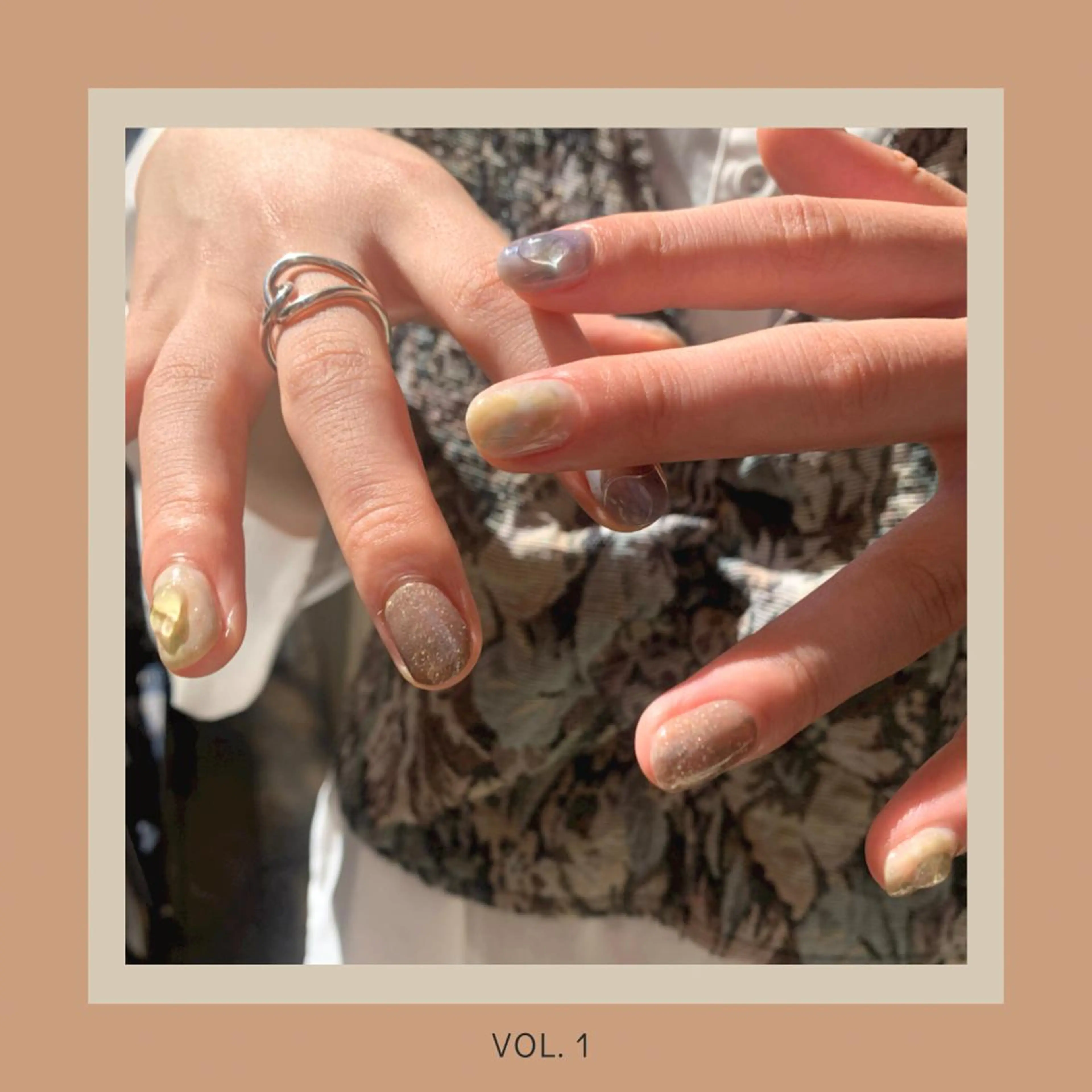 ネイル ぷっくりネイル mana ☾のネイルデザイン