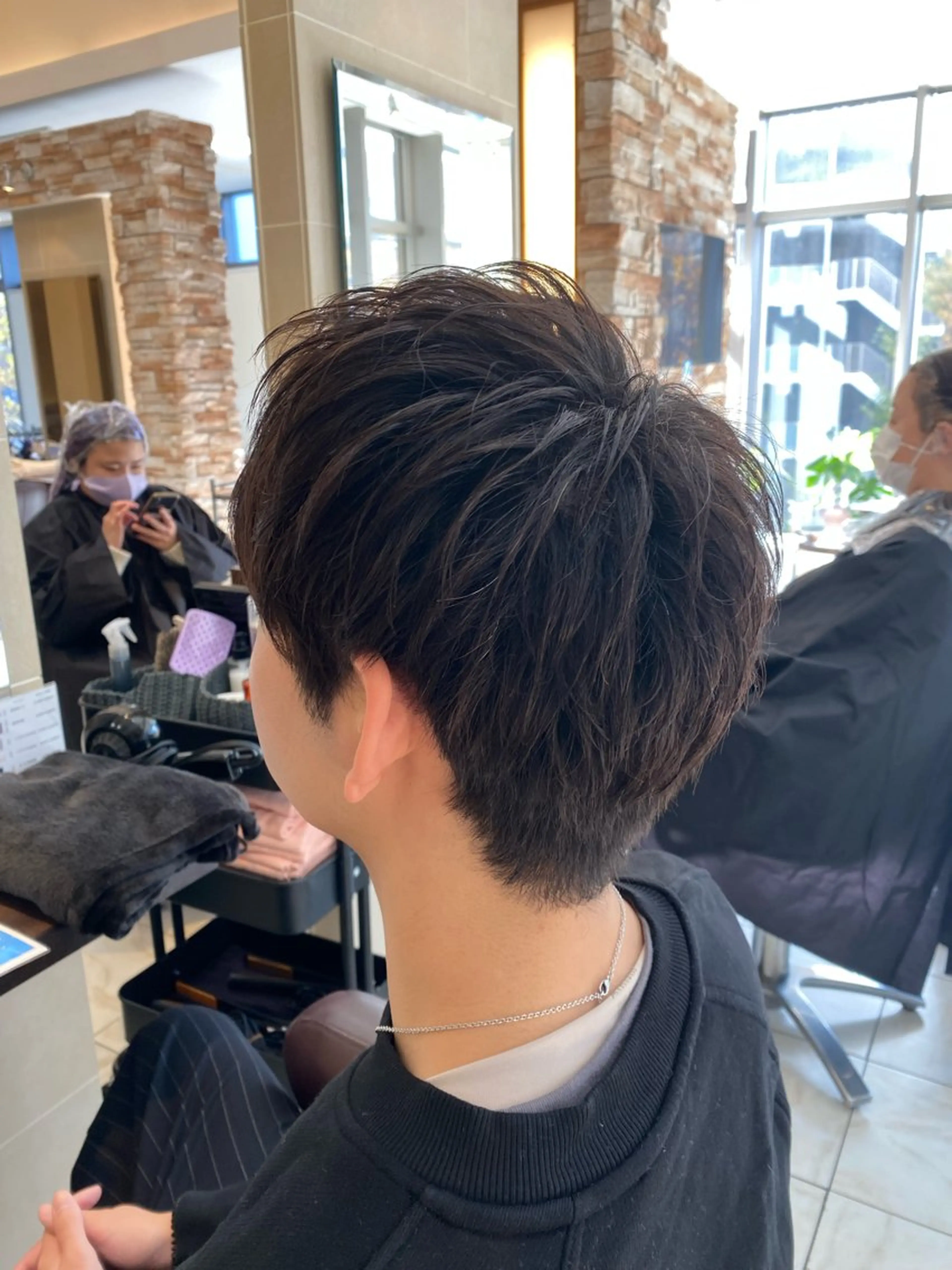 メンズ カット ⭐️透明感カラー/ パーマ⭐️宮野翔のヘアスタイル