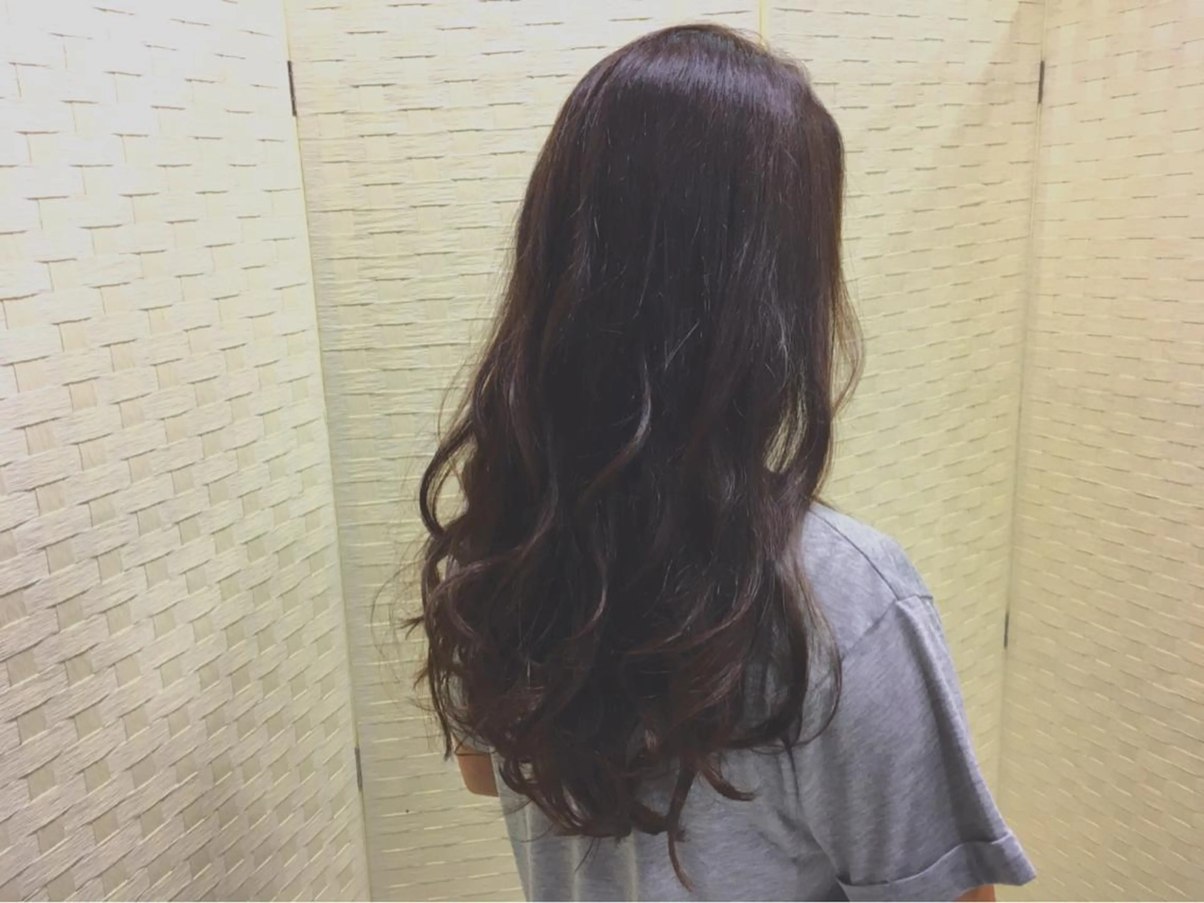 ミディアム セミロング ロング カラー boutique misakiのヘアスタイル