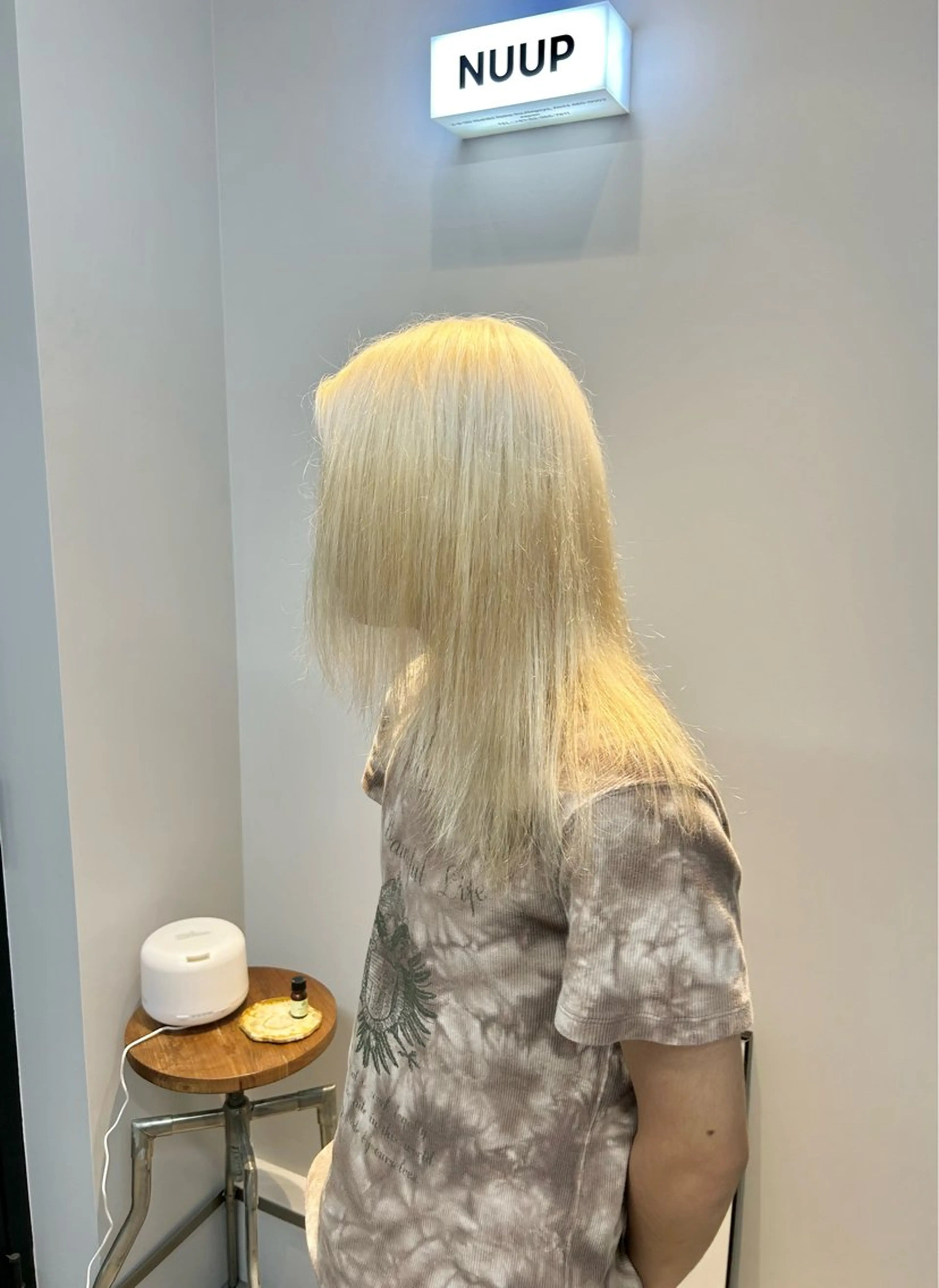 セミロング 美髪縮毛矯正/ 髪質改善/岩田一駿のヘアスタイル