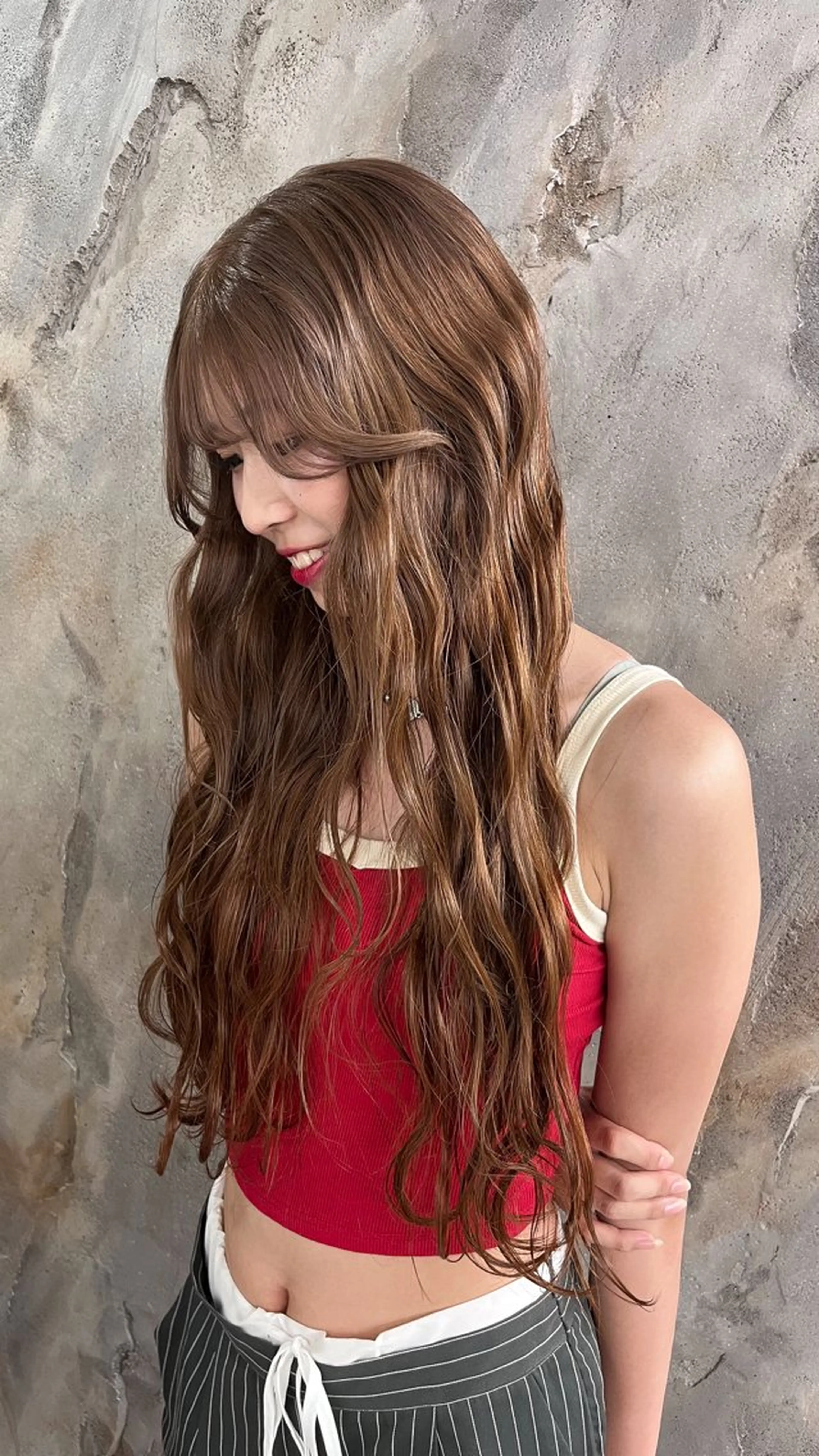 ロング カラー nonoka/ ブリーチ/モニカのヘアスタイル