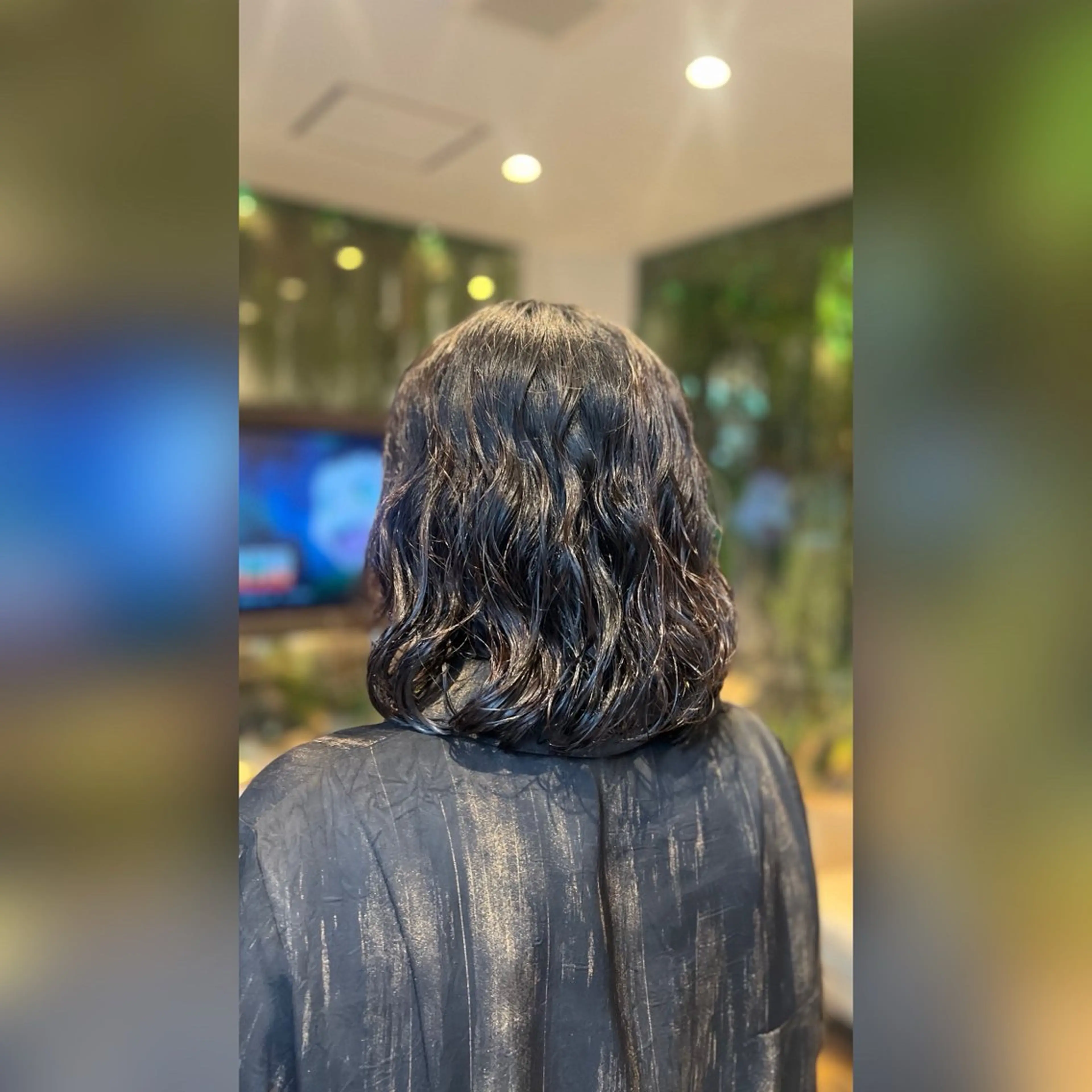 ミディアム パーマ 高橋 奏のヘアスタイル