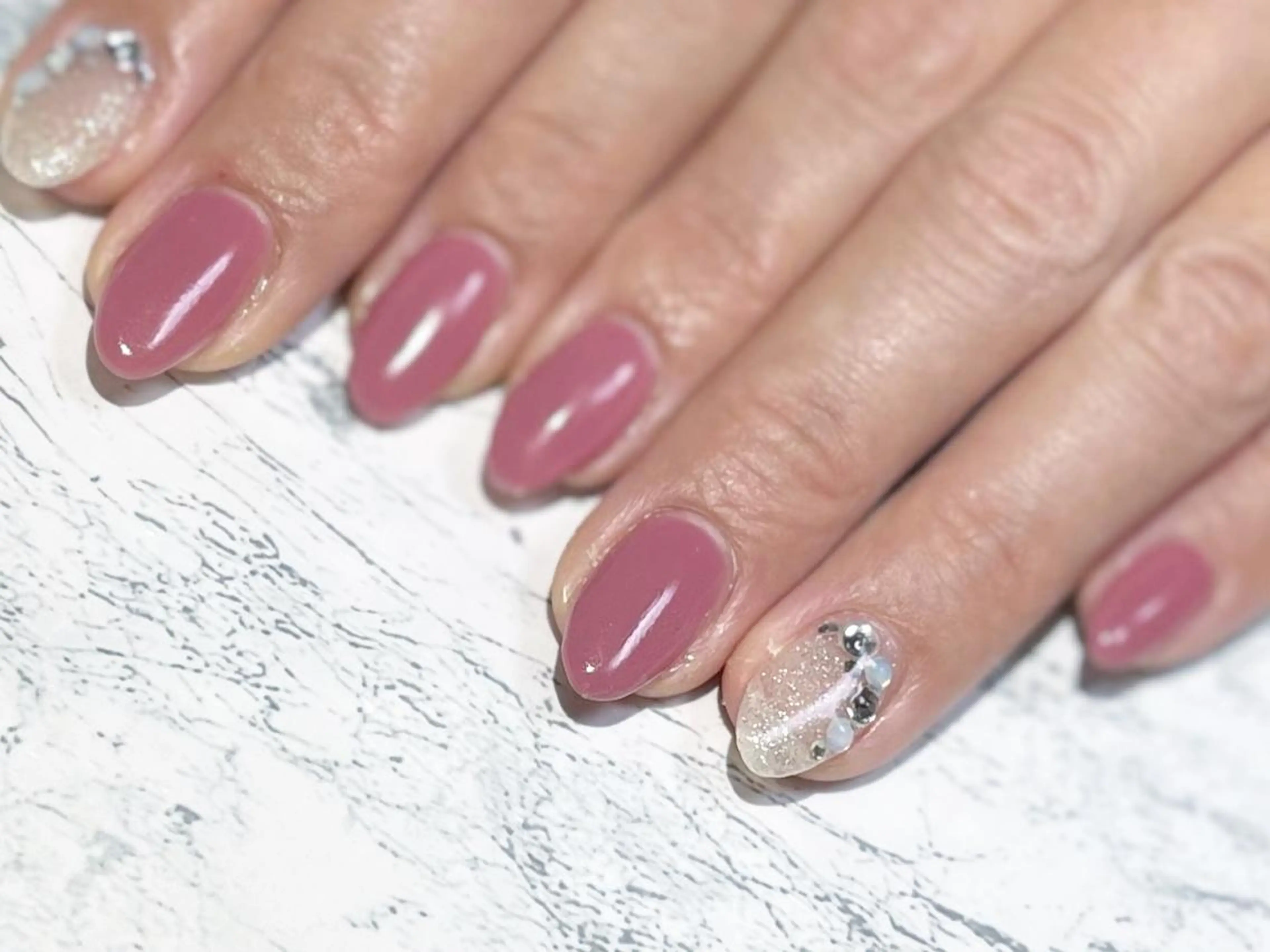 ネイル フットネイル ニュアンスネイル ピンク シンプルネイル 春ネイル ネイル フフラ所属・nail fufla ♡yamane♡のネイルデザイン