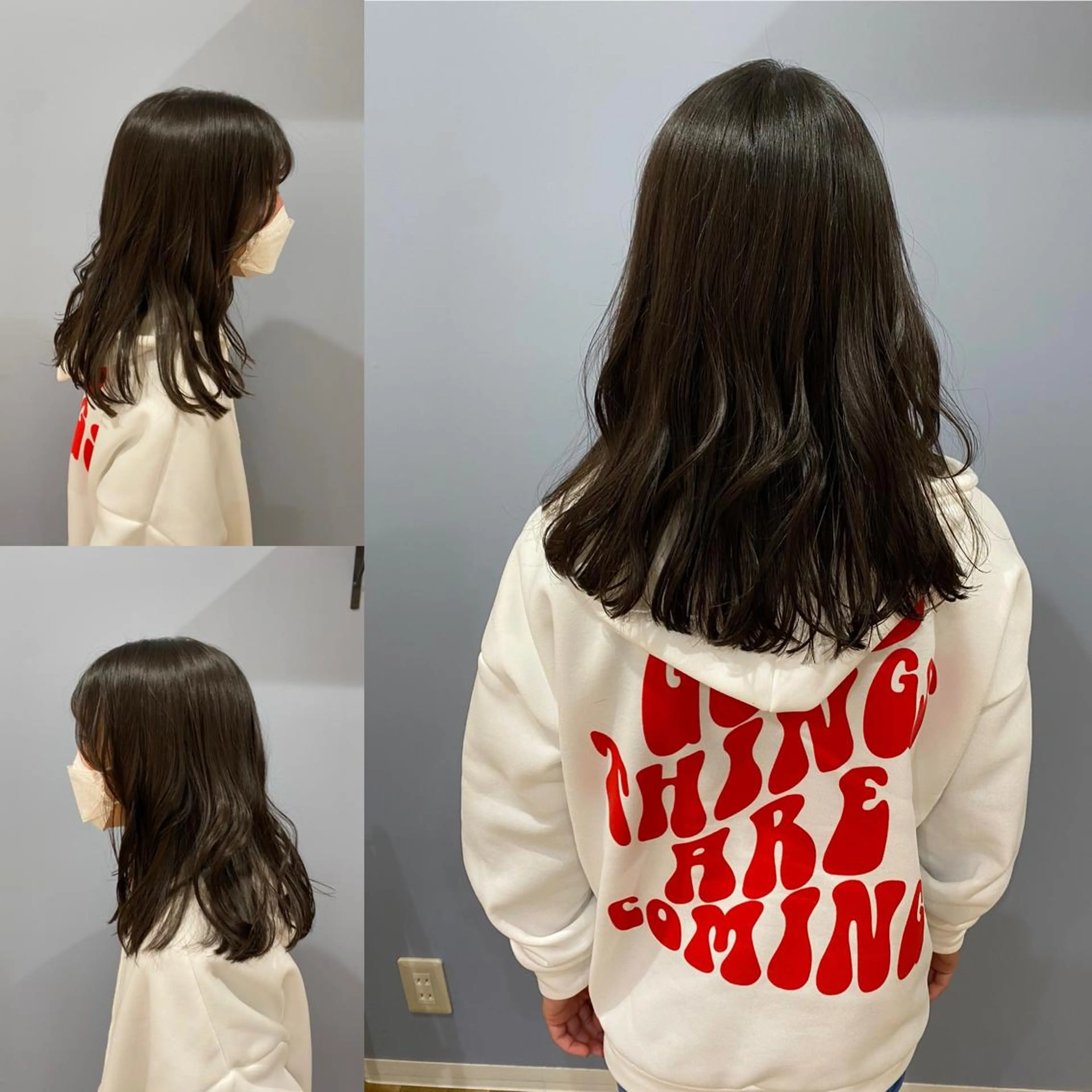 セミロング 学生 ase.糸島店所属・UEDA AYAのヘアスタイル