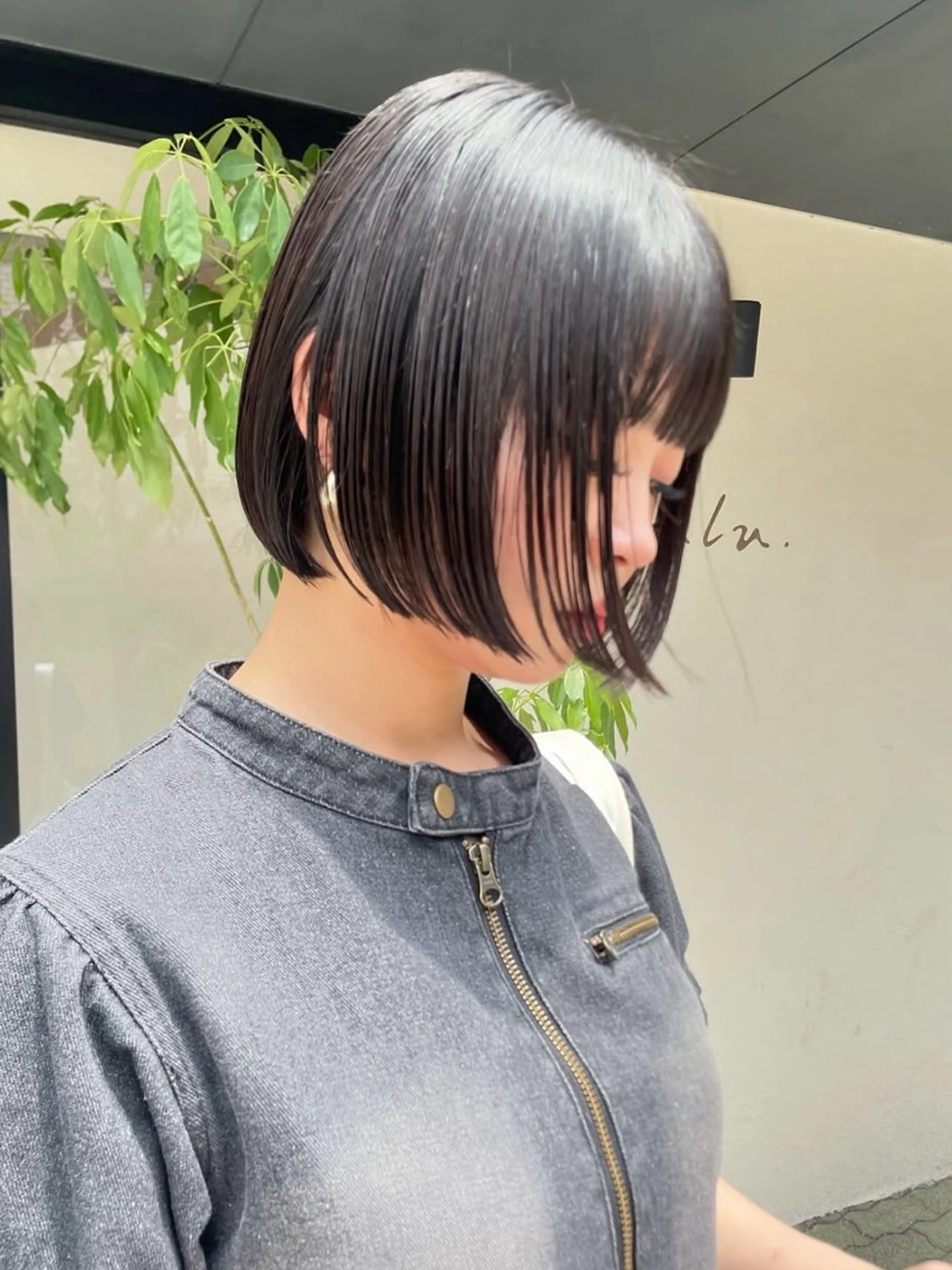 前髪カット+前髪縮毛矯正の写真