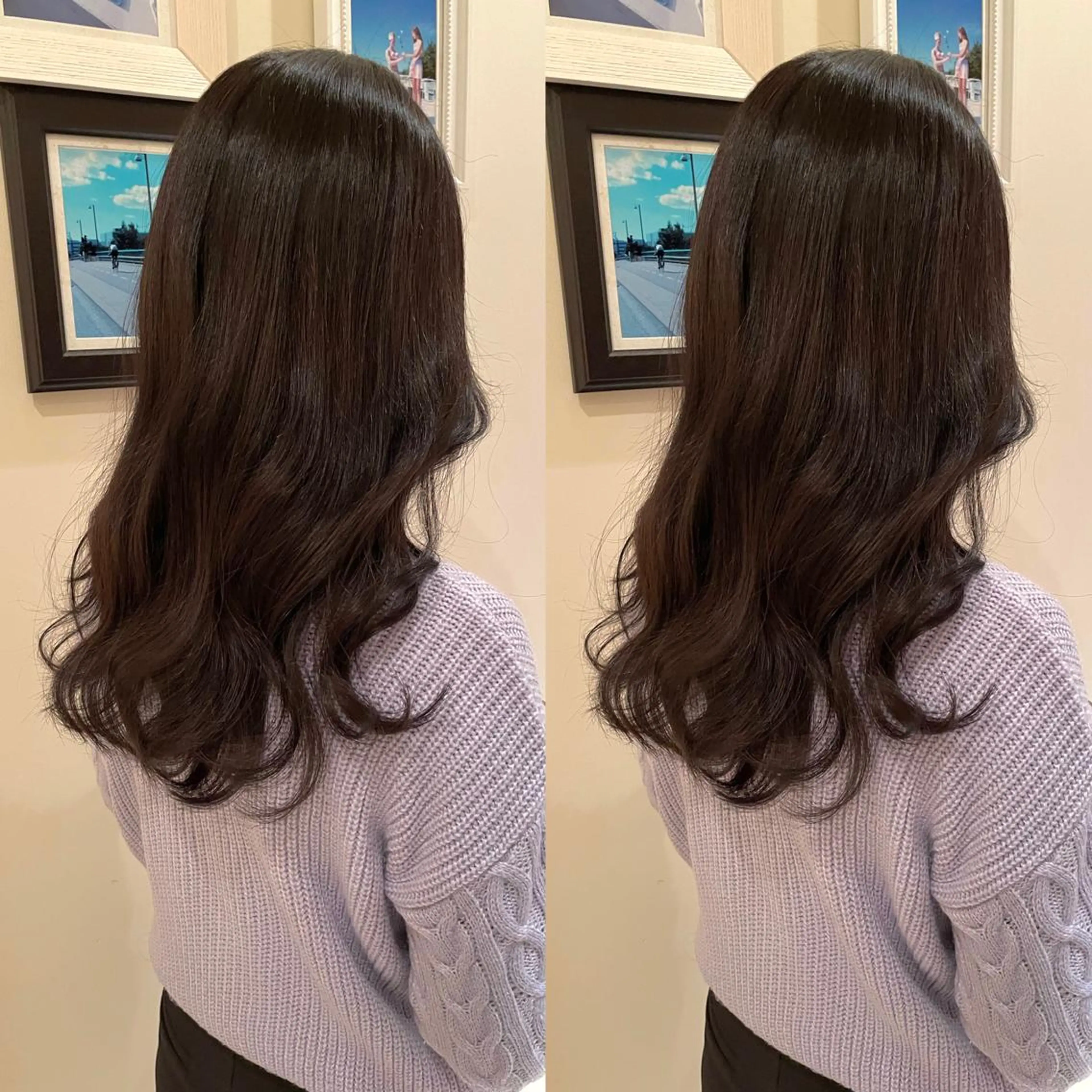 ロング カラー ぷつっと/レイヤー MANAMI🪿🤍のヘアスタイル