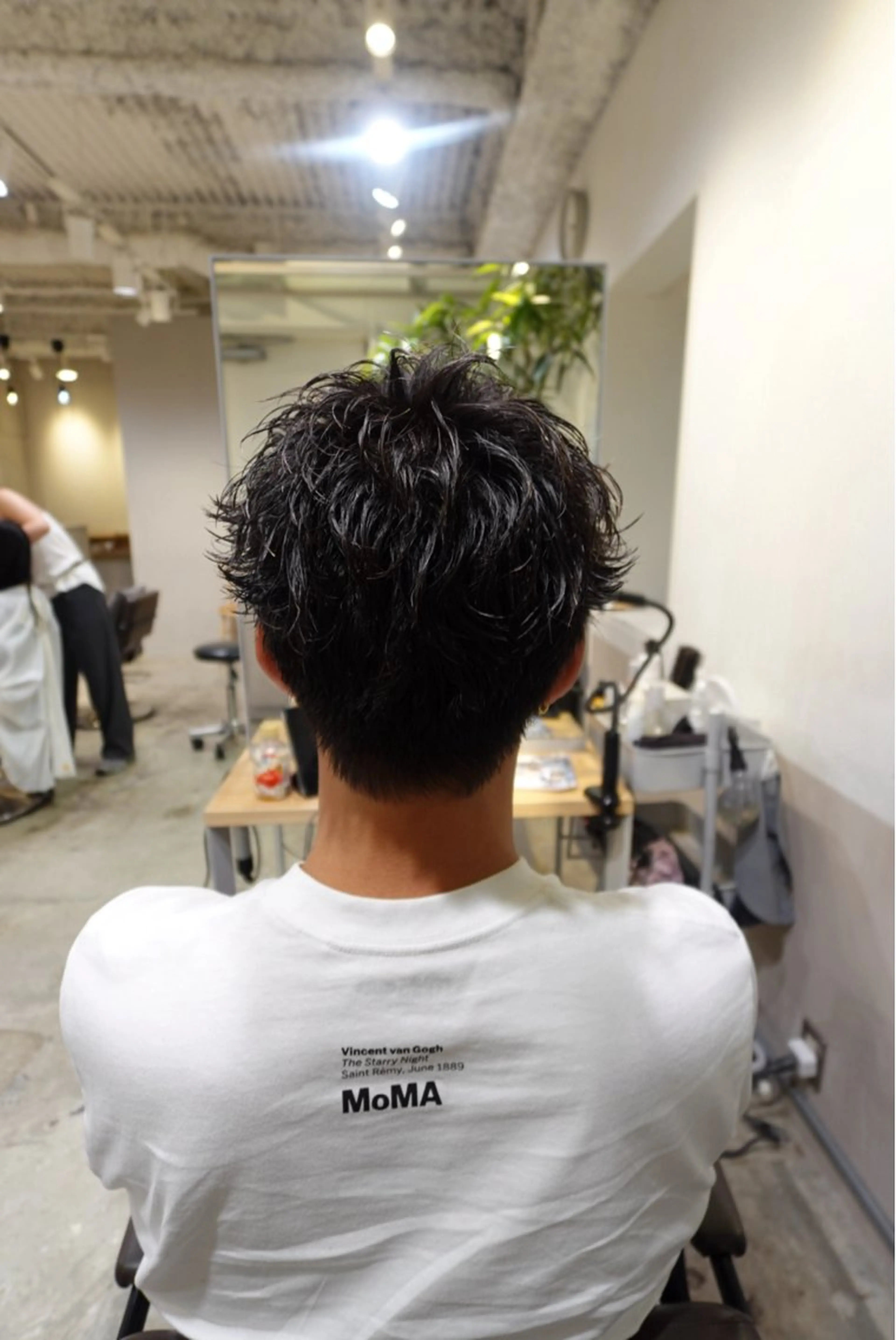 メンズ メンズパーマ スパイキーショート 🎀縮毛矯正／ パーマ／りんのヘアスタイル