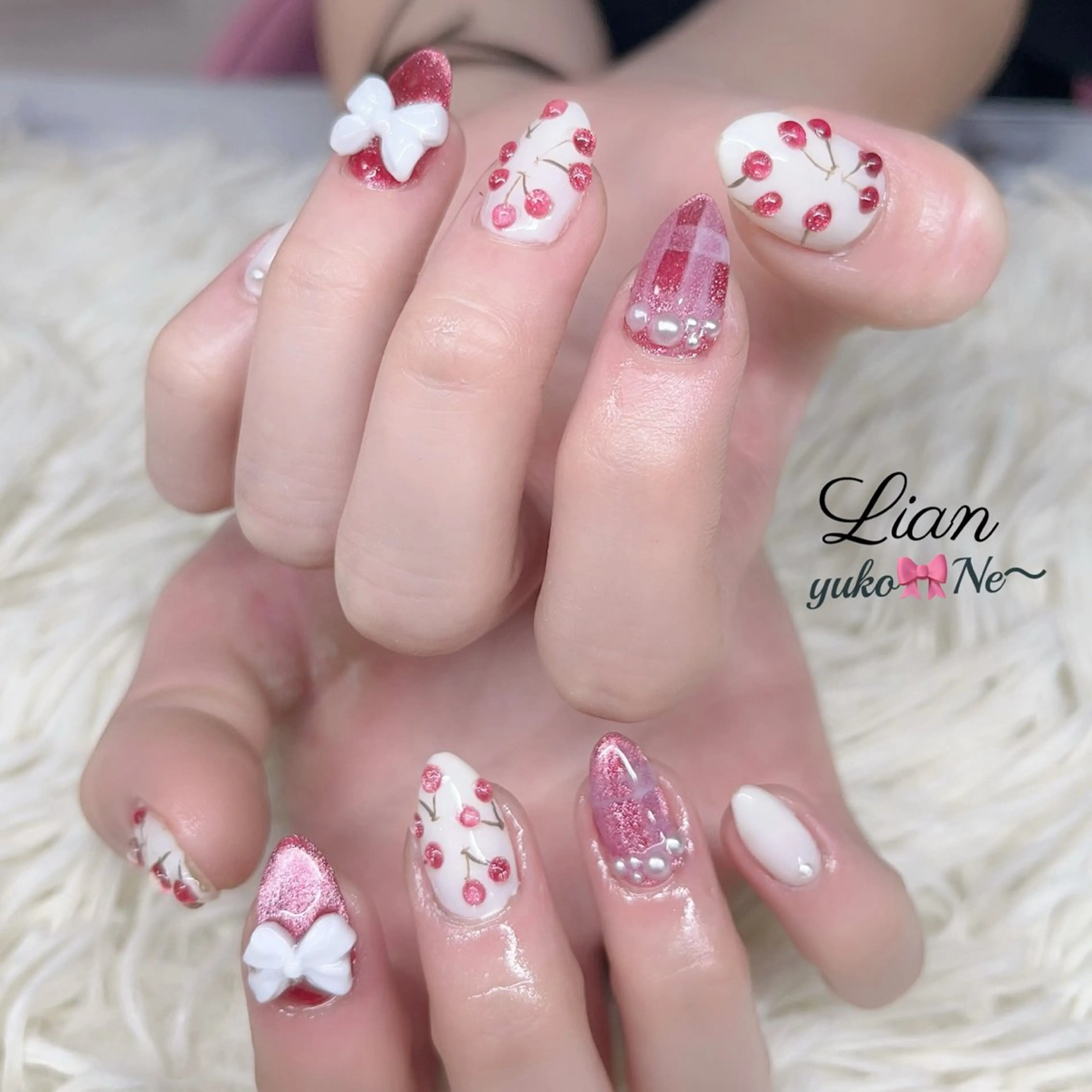 ネイル ハンドネイル ネイルサロン　Lian所属・Lian Yulilianのネイルデザイン