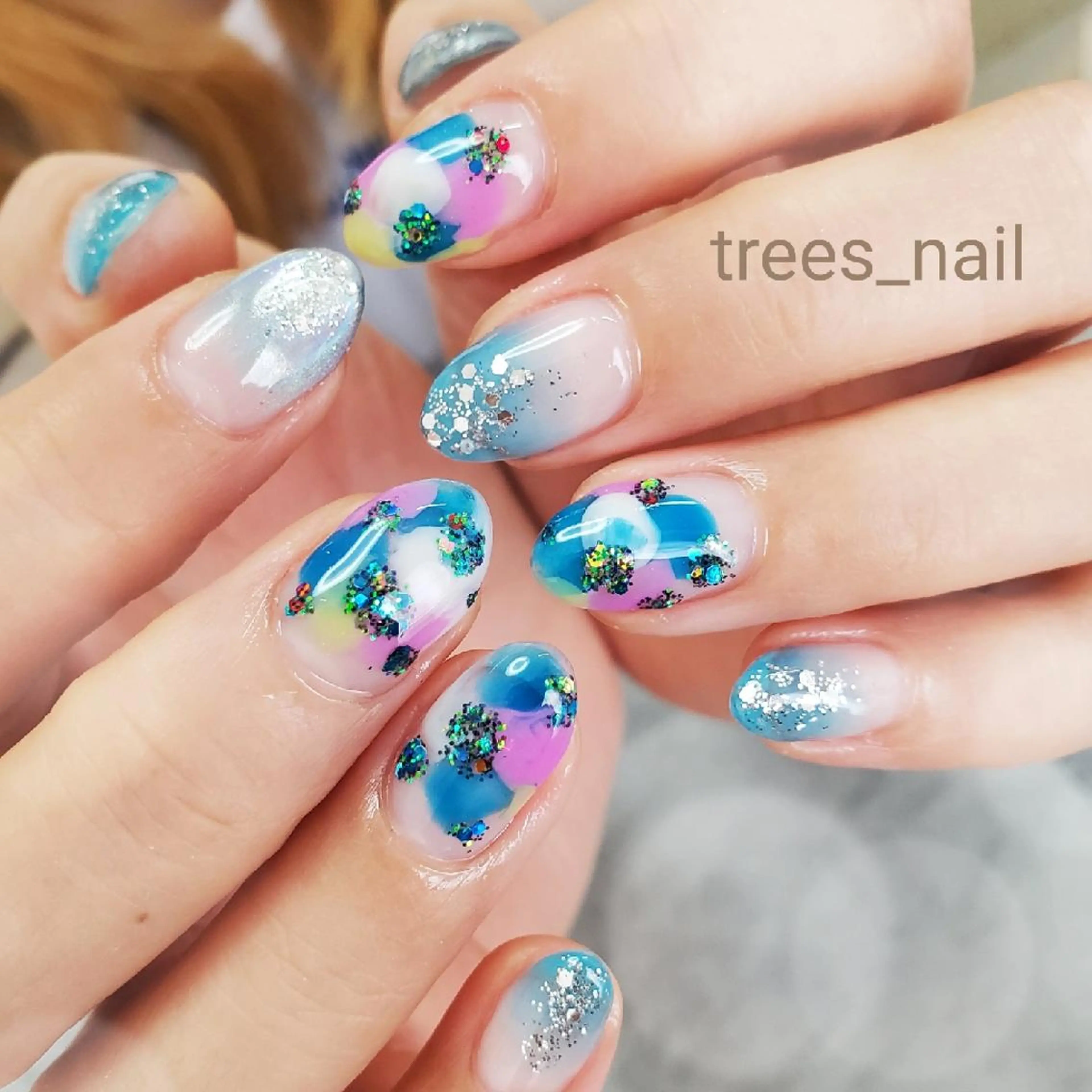 ネイル trees_ nailのネイルデザイン