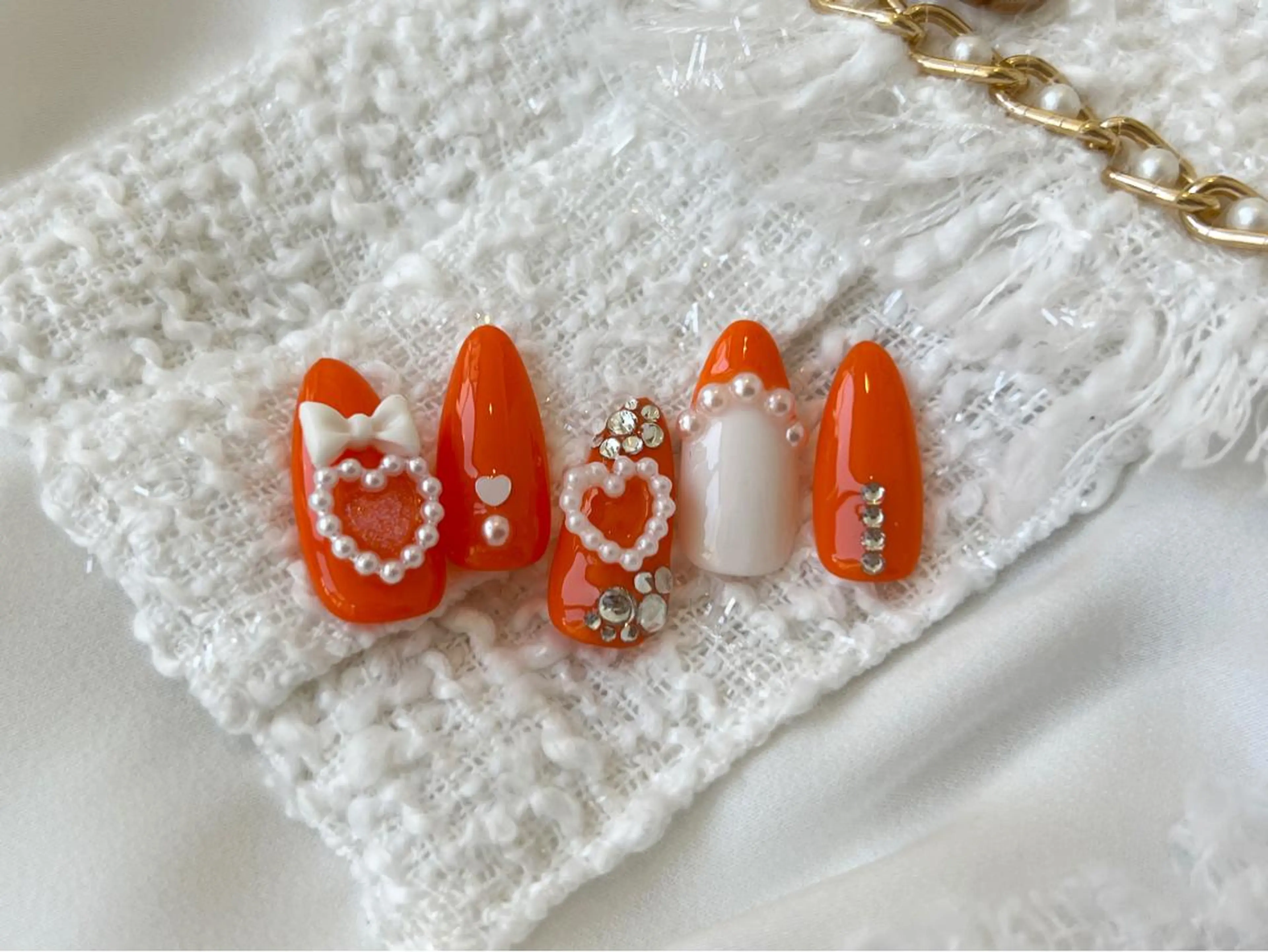 ネイル 赤色 冬ネイル クリスマス ピンクドールハウス 浜松店のネイルデザイン