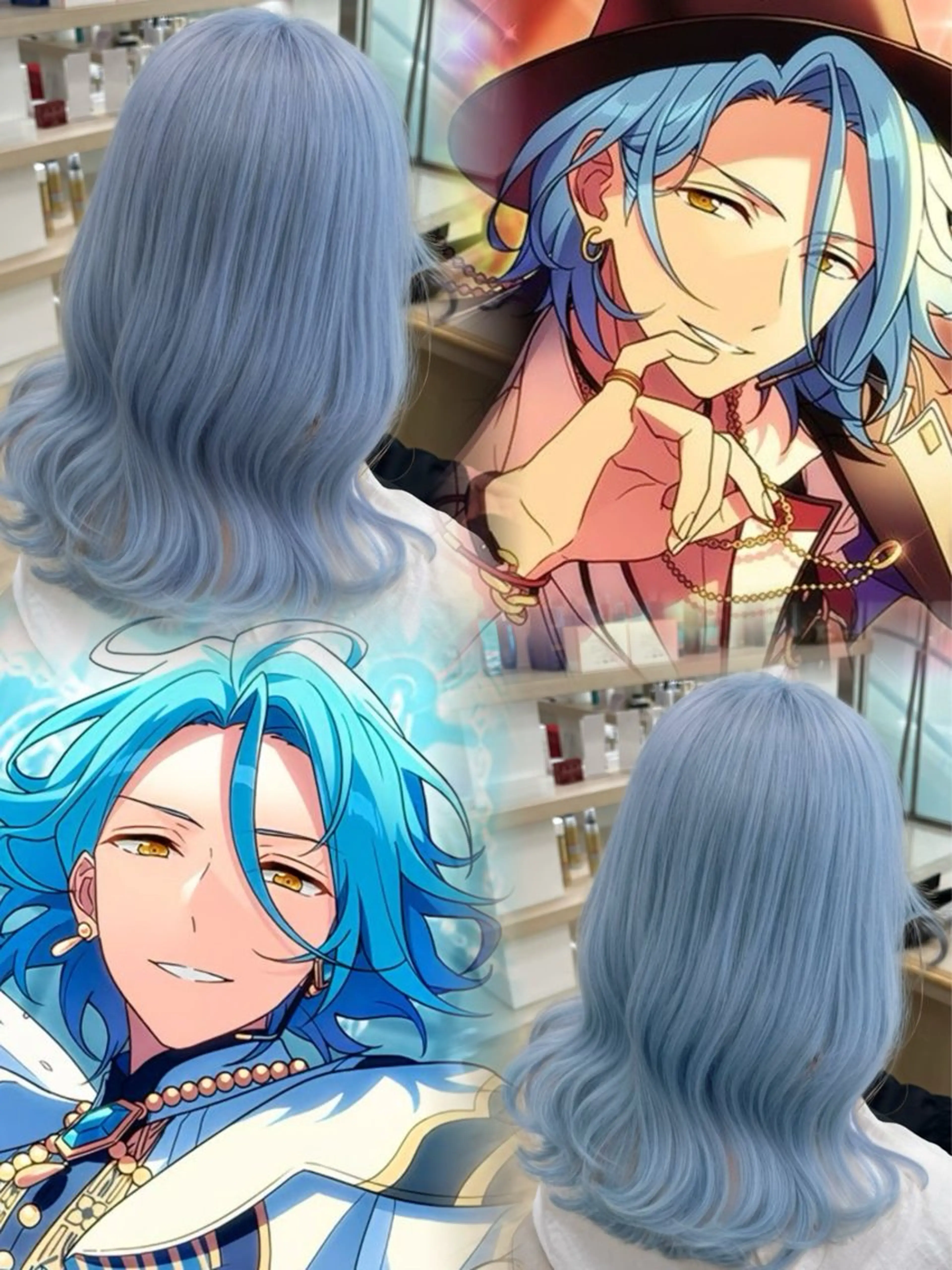 セミロング カラー カット ヘアカラー 推し活/韓国/ブリー チカラーminamiのヘアスタイル