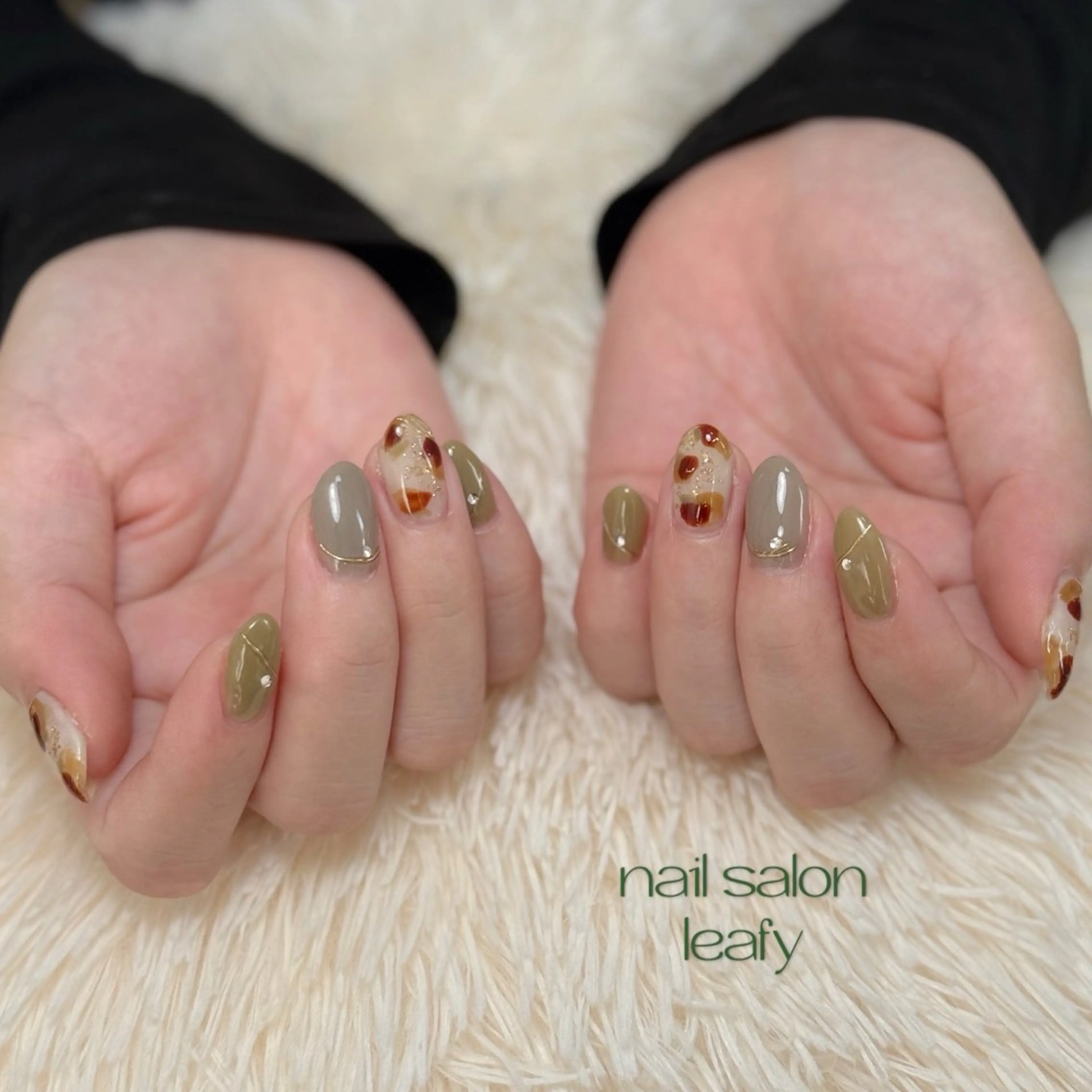 ネイル ハンドネイル ネイルサロン leafyのネイルデザイン