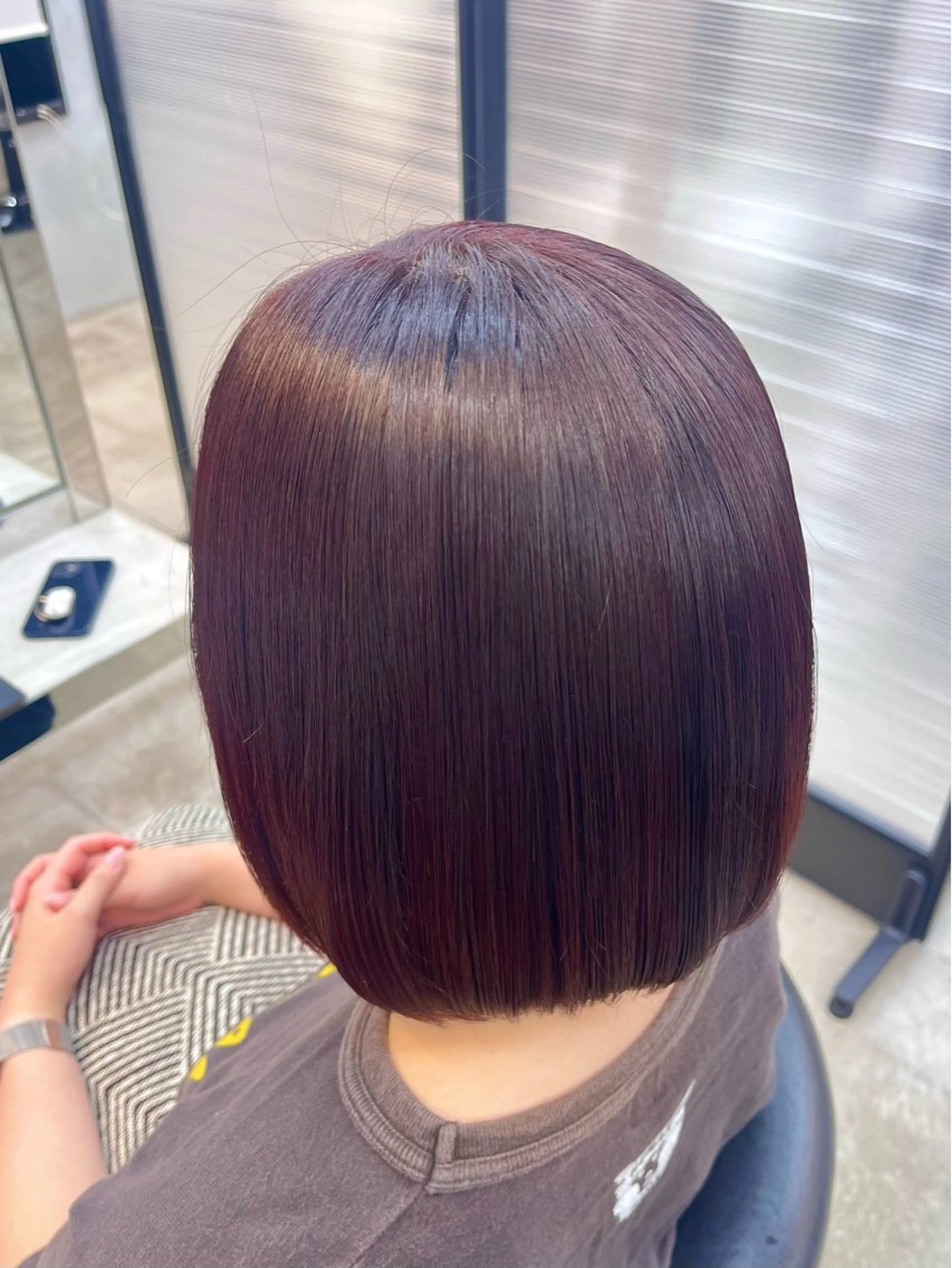 ミディアム カラー 🪄くすみカラー❇️ 名塚比奈乃🪄のヘアスタイル