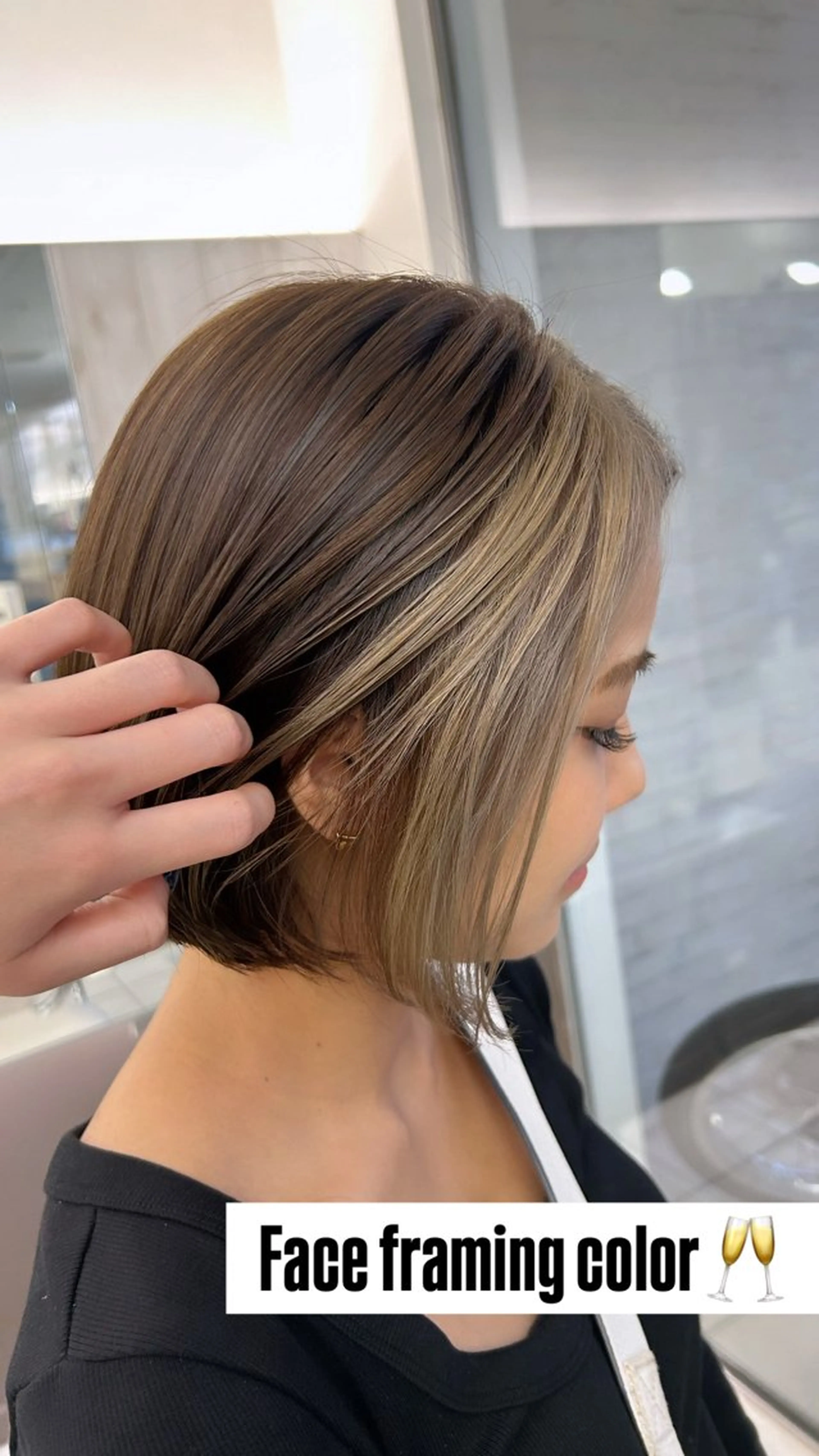 ショート カラー ヘアカラー レイヤーカット/ボブ 🪐花木 香菜のヘアスタイル