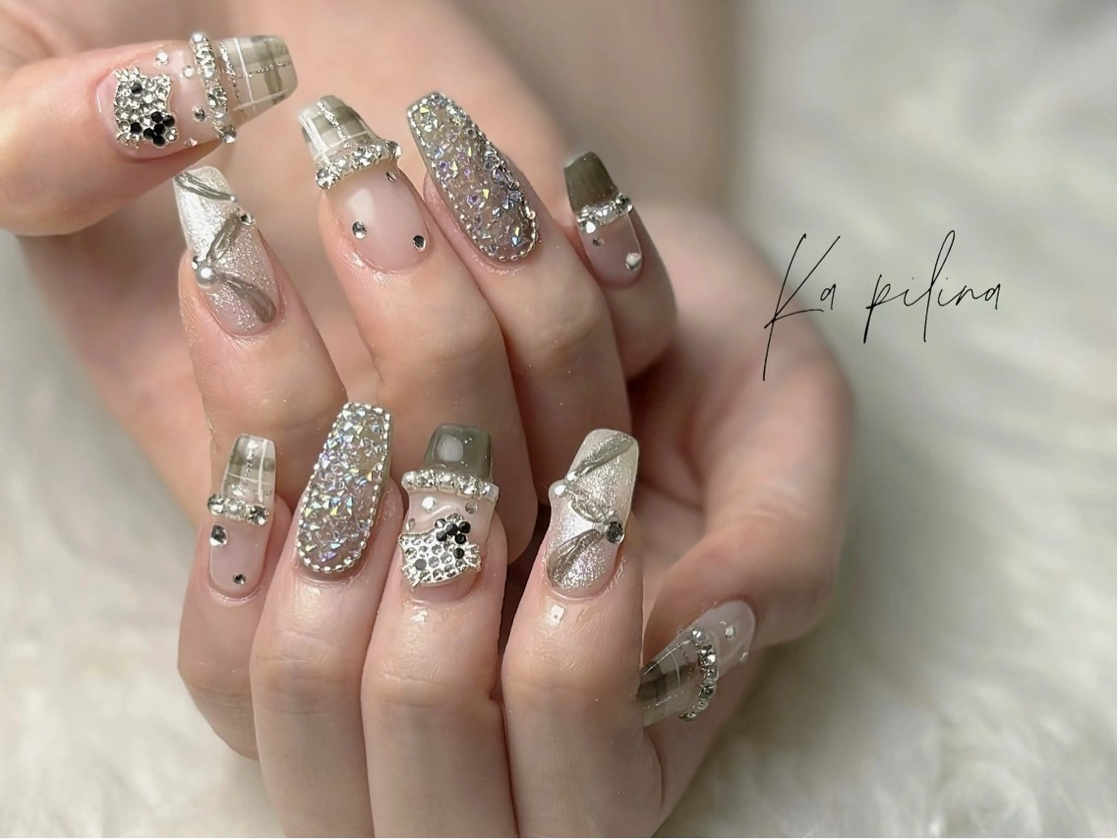 ネイル 持ち込み Ka pilina所属・♡プライベートサロン Ka pilina♡のネイルデザイン