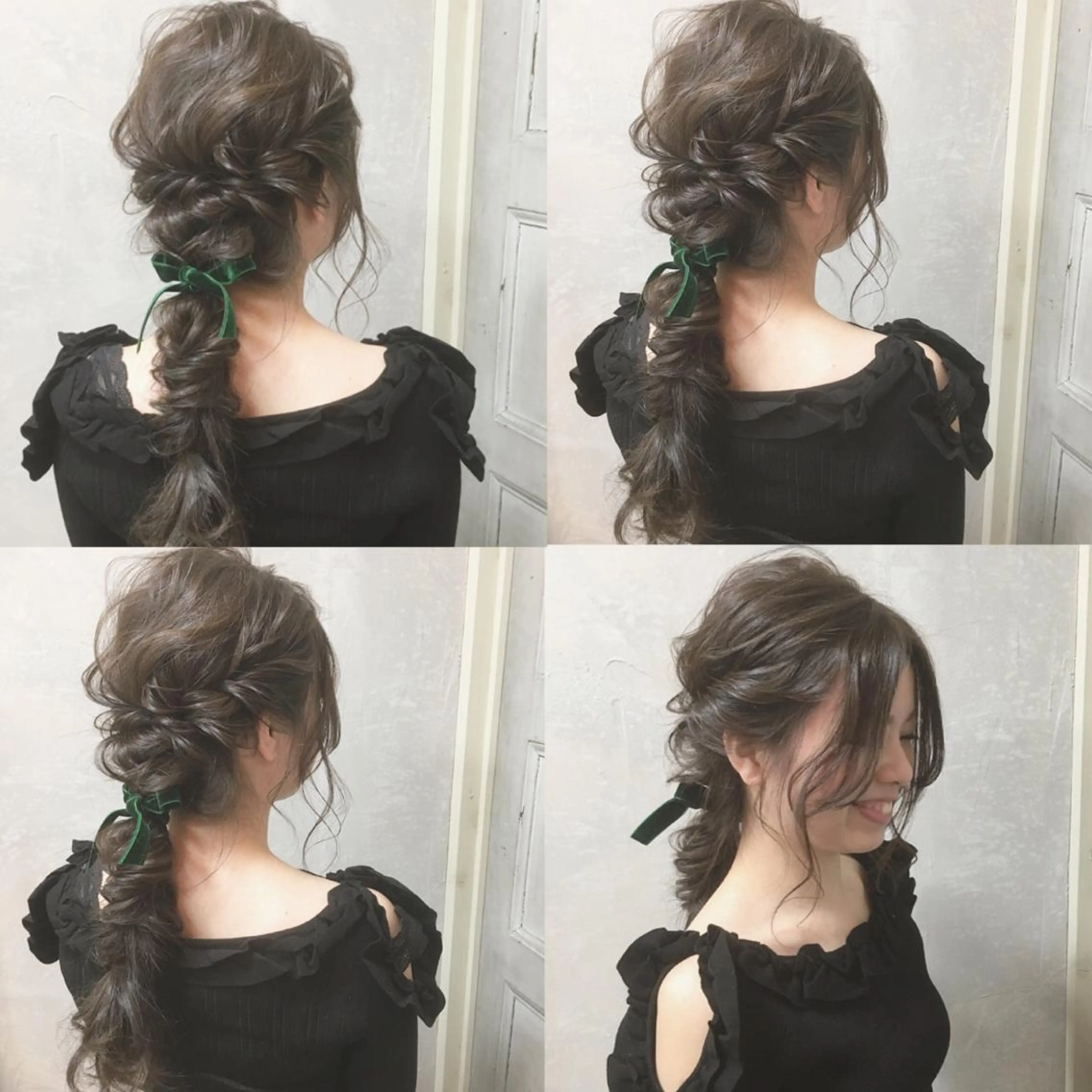 セミロング カラー ヘアアレンジ autre所属・大久保 ひでなりのヘアスタイル