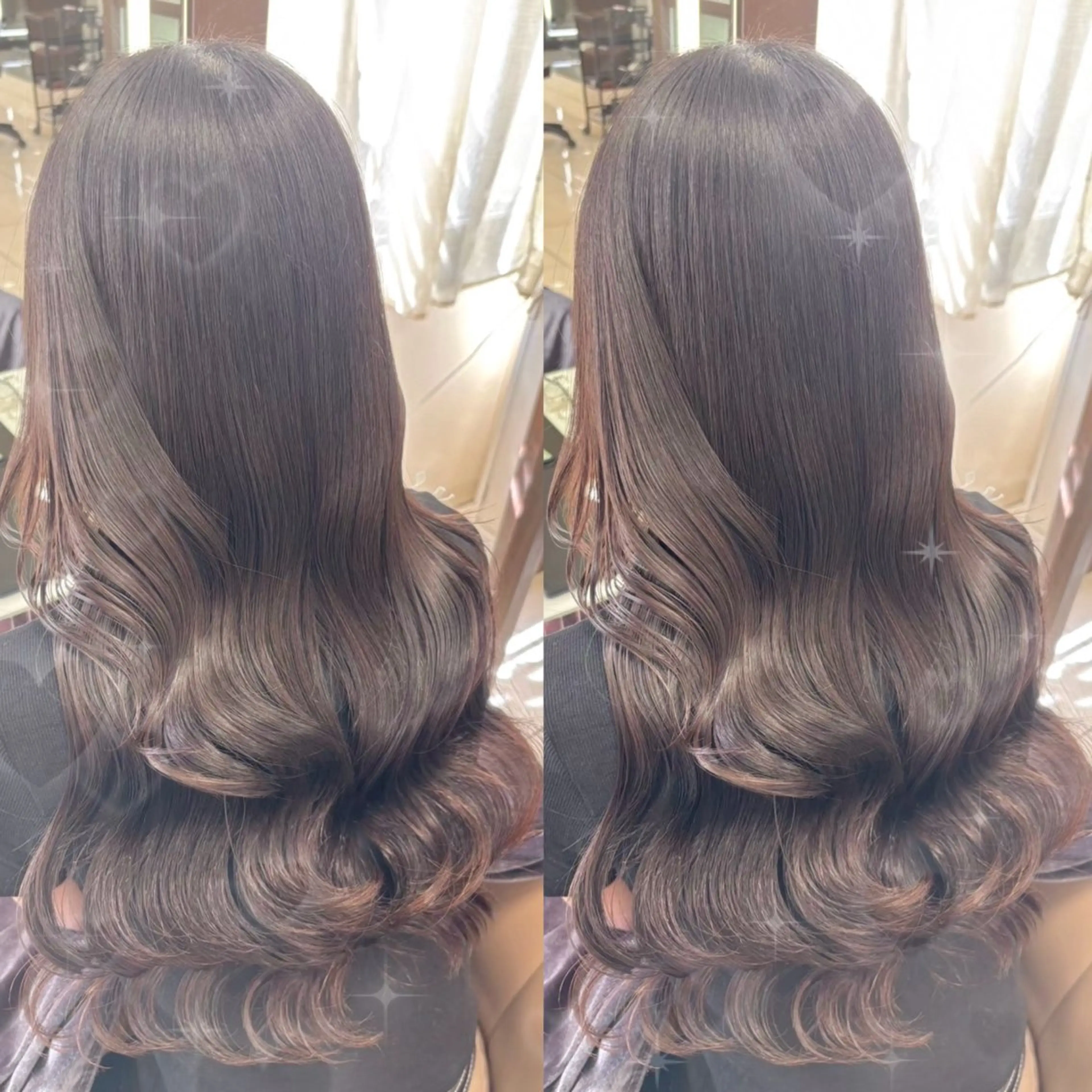 【ミニモ限定🍫】髪質改善チョコカラー🤎(ワンカラー➕髪質改善トリートメント)の写真