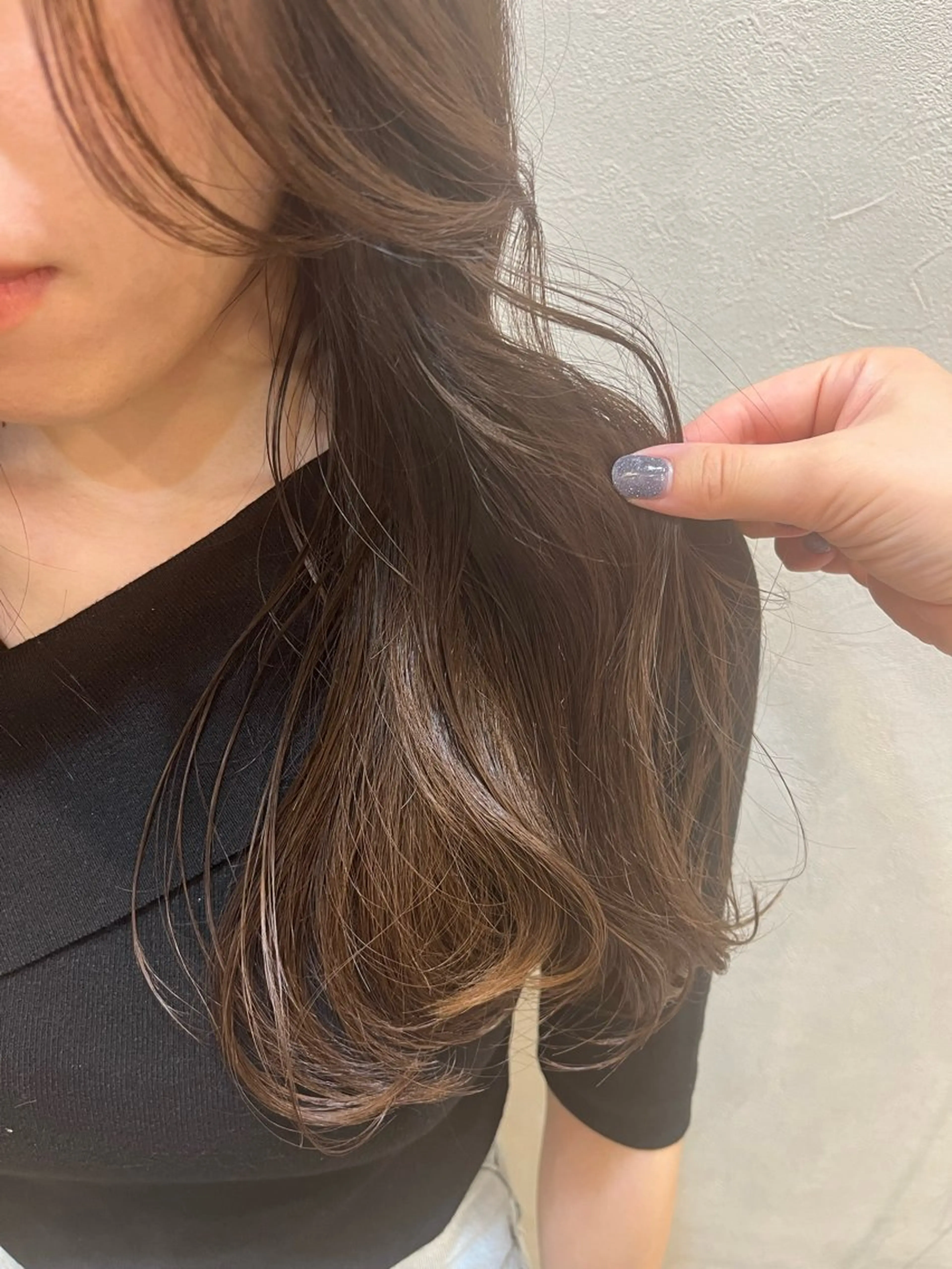 ロング 中城 叶子のヘアスタイル