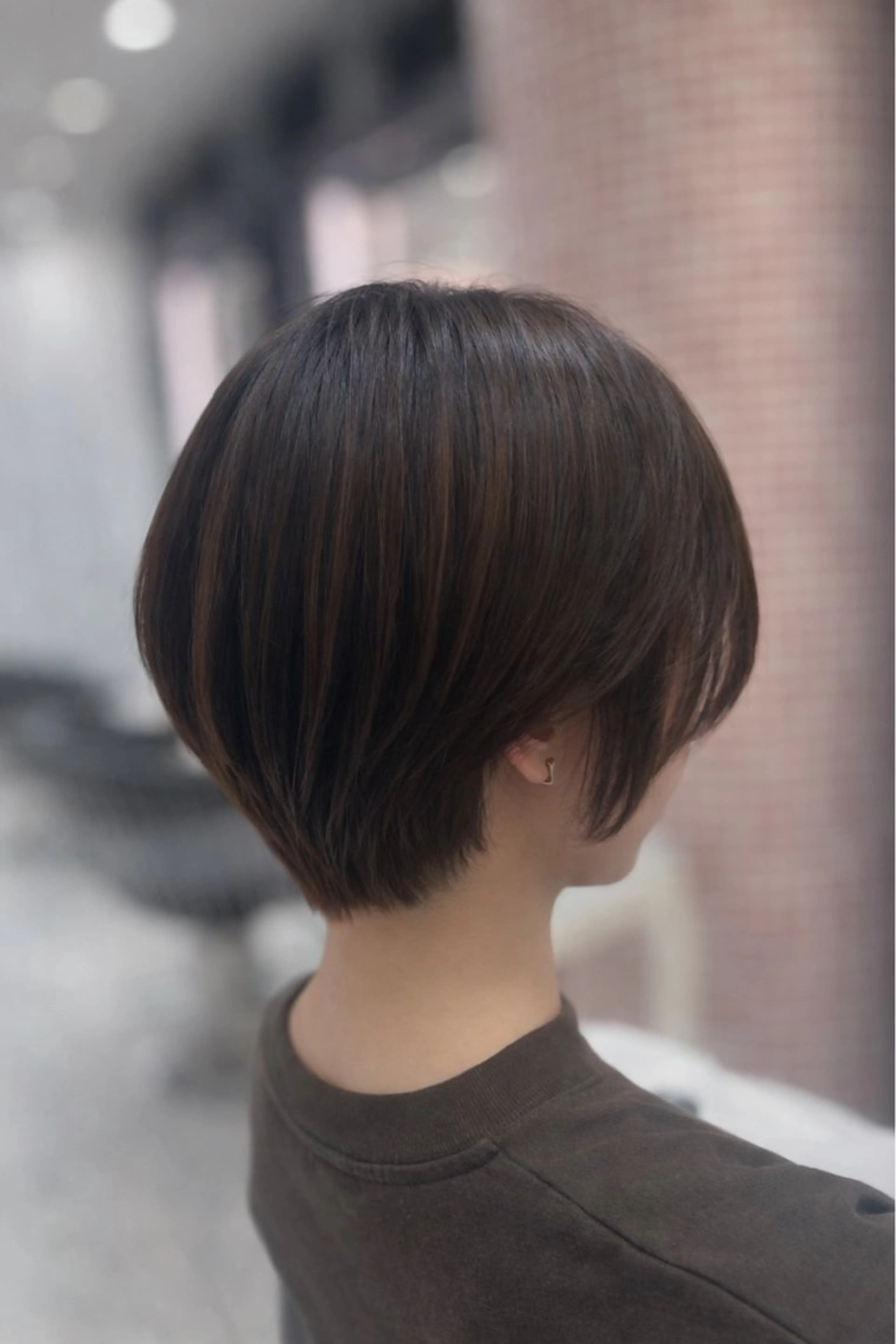 ショート コテ巻きパーマ🐾 篠谷悠衣のヘアスタイル