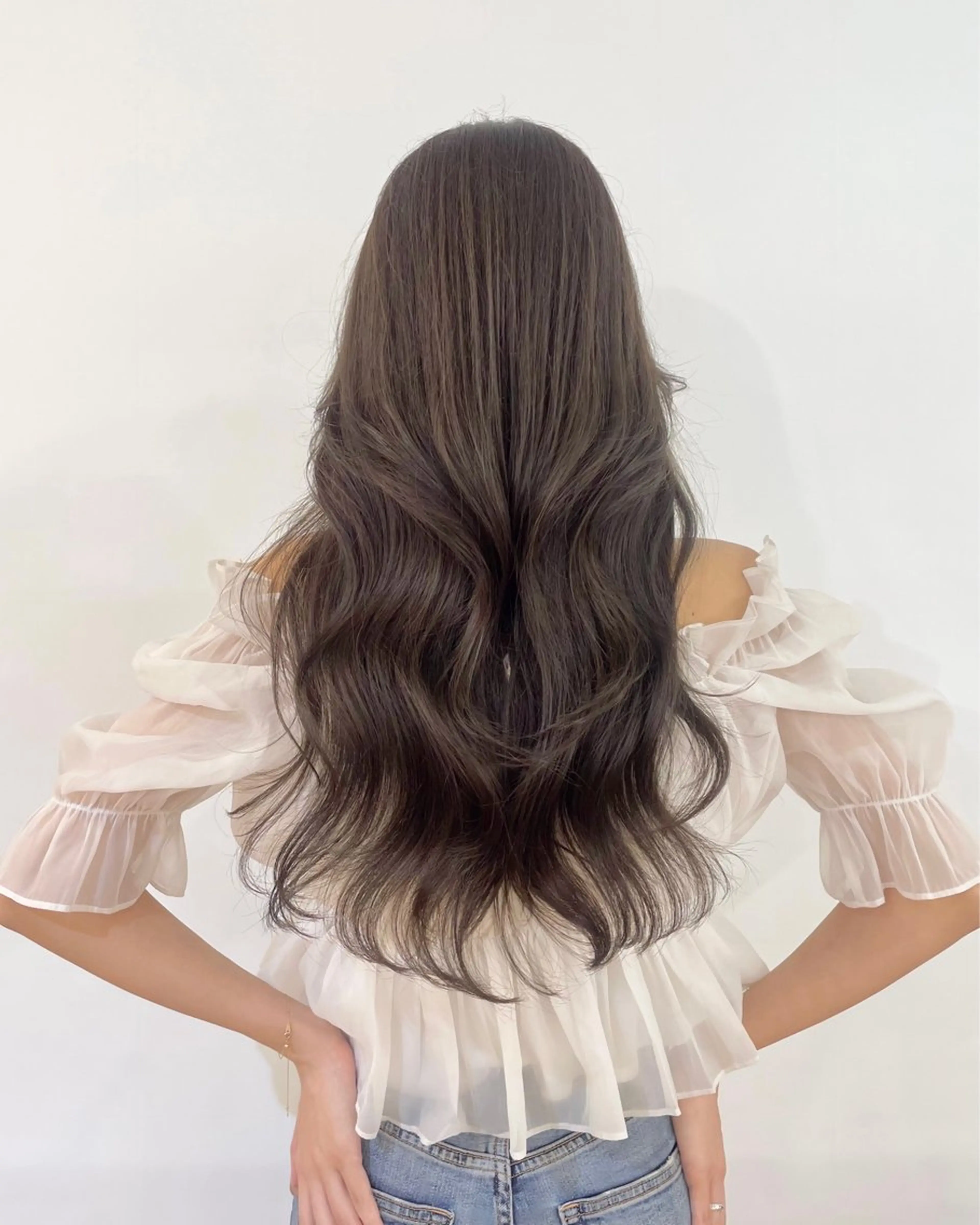 ロング カラー カット ヘアカラー トリートメント 横浜/レイヤーカット /韓国ヘア/佐藤記正のヘアスタイル