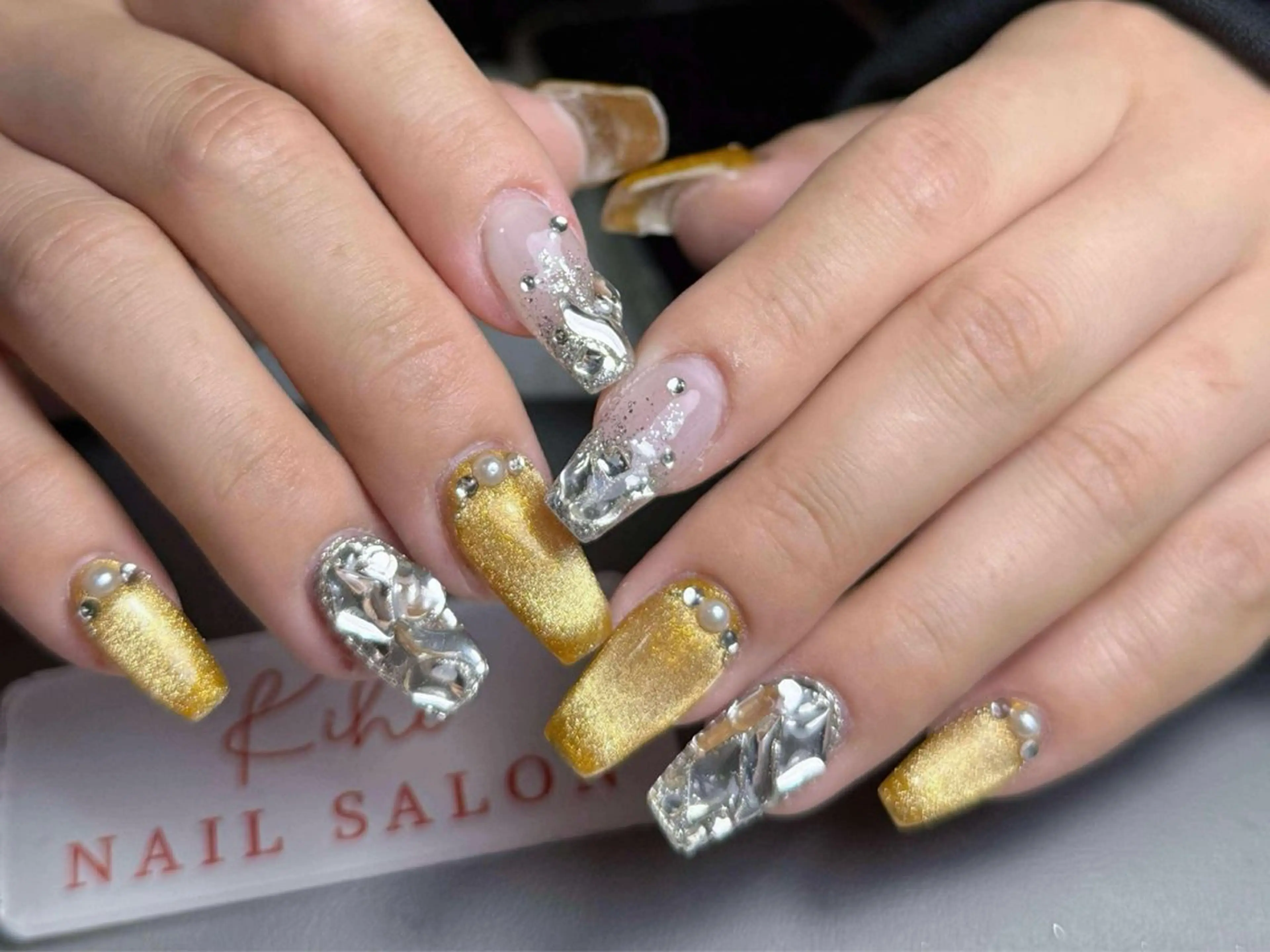 ネイル アートネイル フレンチネイル ジェルネイル グラデーション 韓国ネイル ハンドネイル 💕鈴木ユリ パラジェル/オフ無料のネイルデザイン