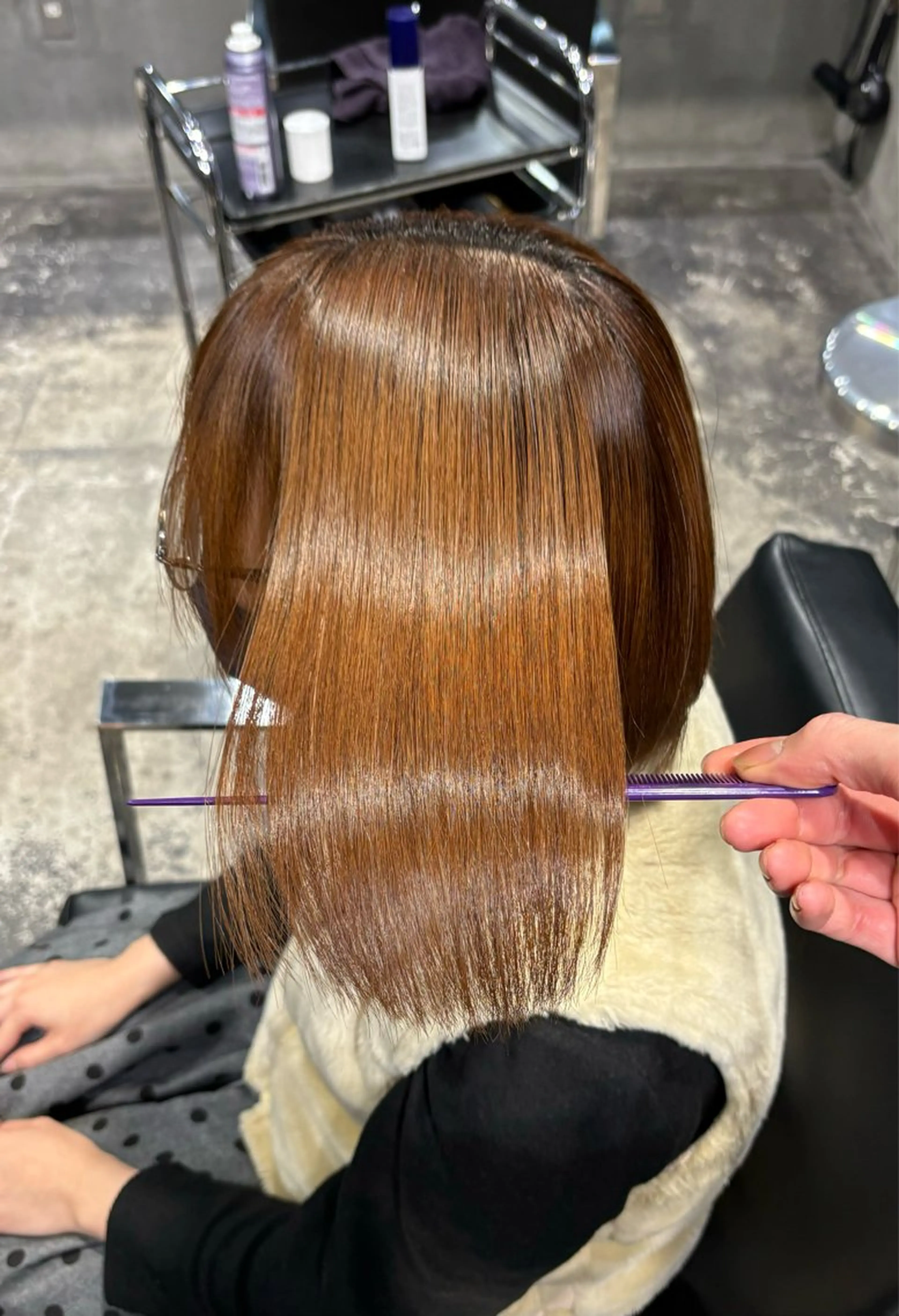 ミディアム 川尻 竜正のヘアスタイル