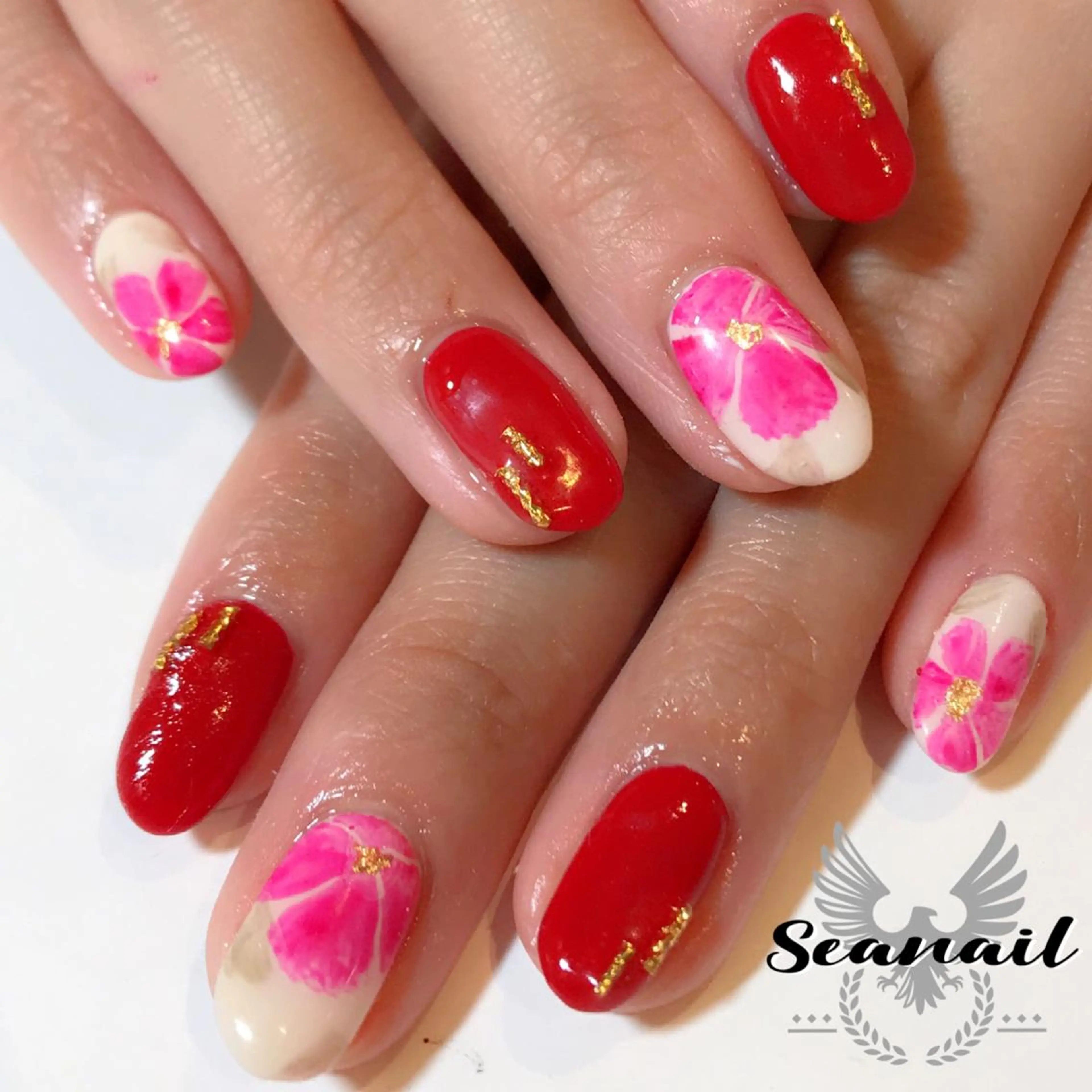 ネイル 小尾 栞のネイルデザイン