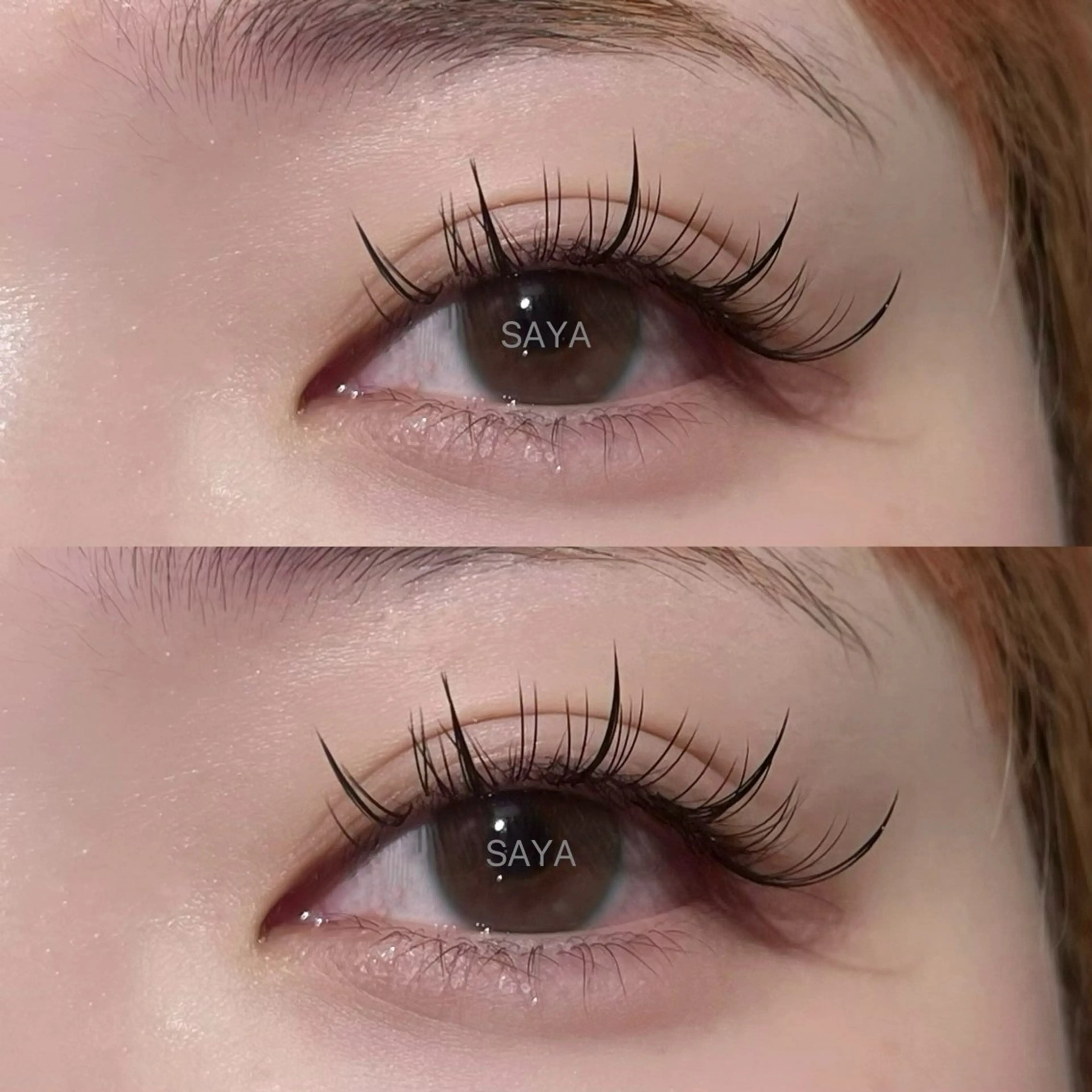 【人気】束感ワンホンエクステ120本(バインドロック×フラット)🥀※オフあり＋550円の写真