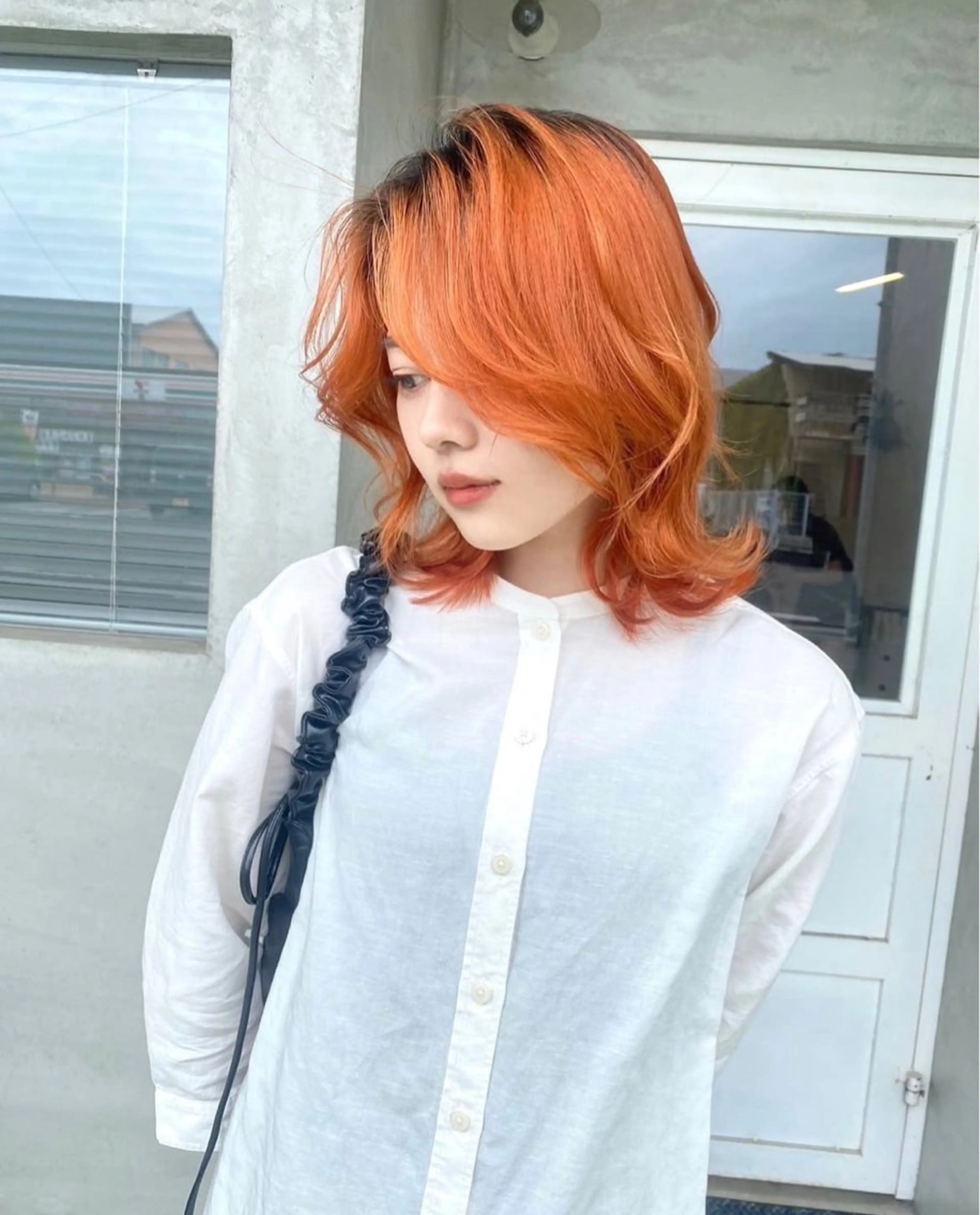 ミディアム Rune清水所属・Rune シュトウダイチのヘアスタイル